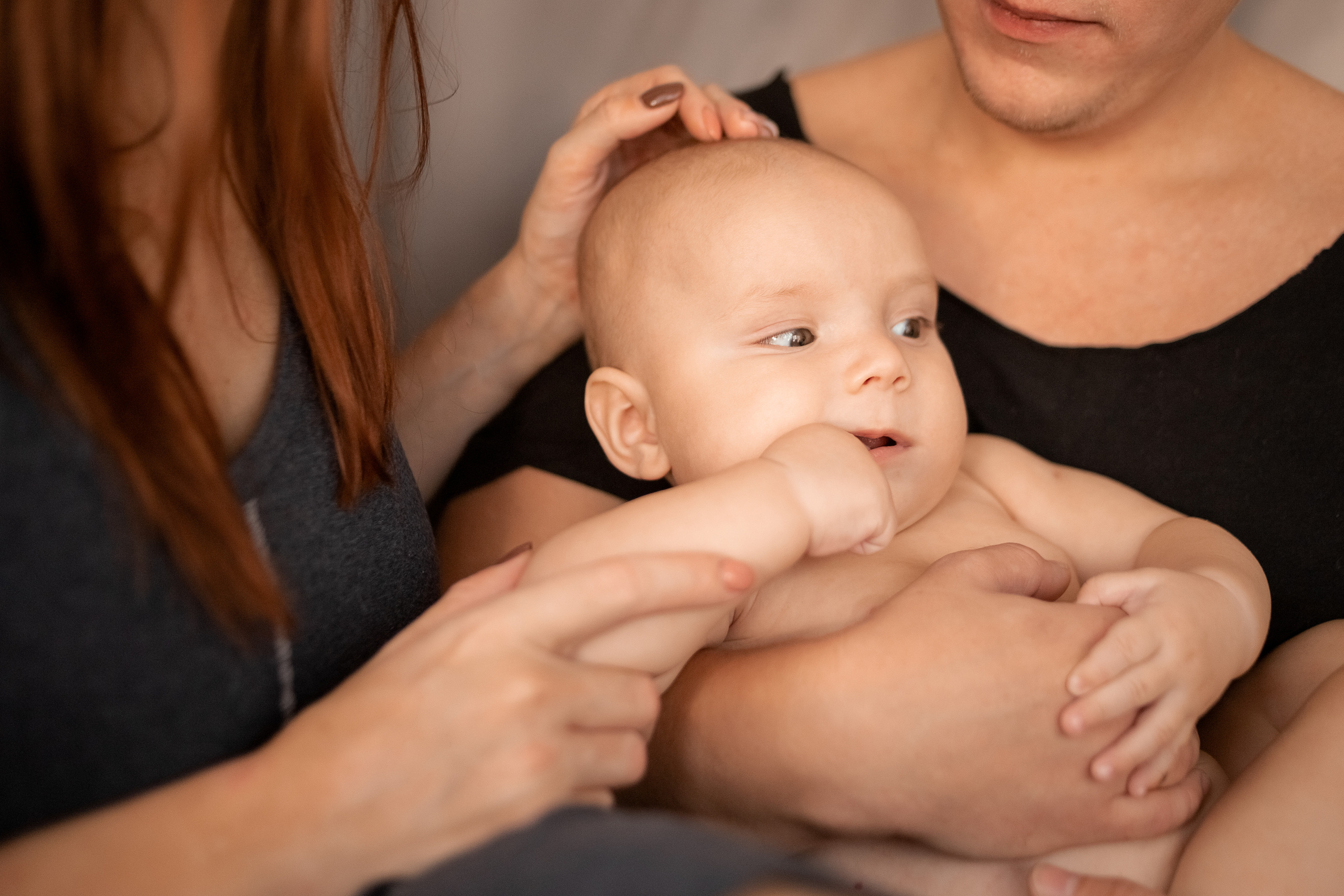 Владимир, Настя, Игорь. Фотограф беременности и материнства в Москве Мария Менендес-Гонсалес