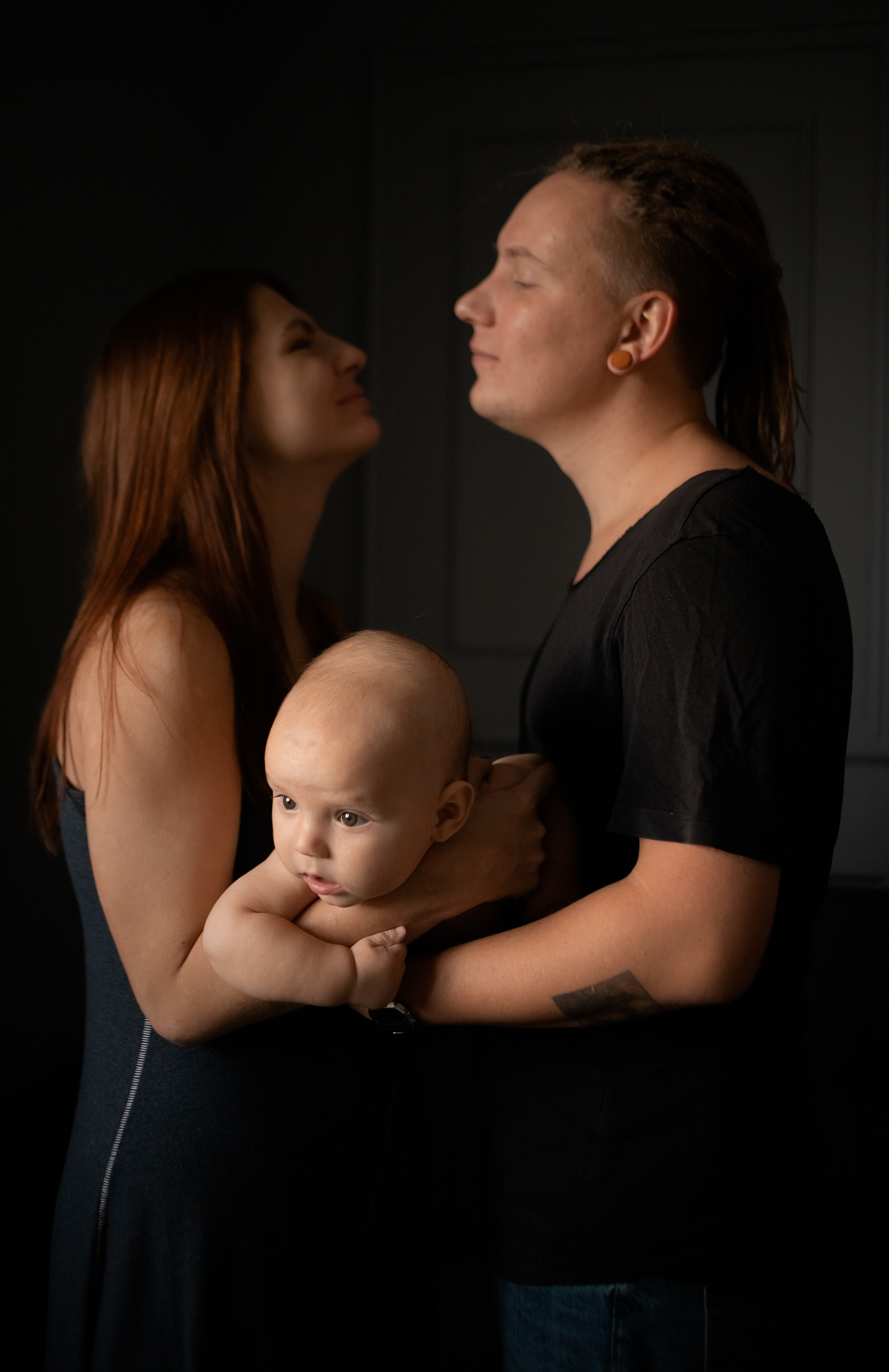 Владимир, Настя, Игорь. Фотограф беременности и материнства в Москве Мария Менендес-Гонсалес