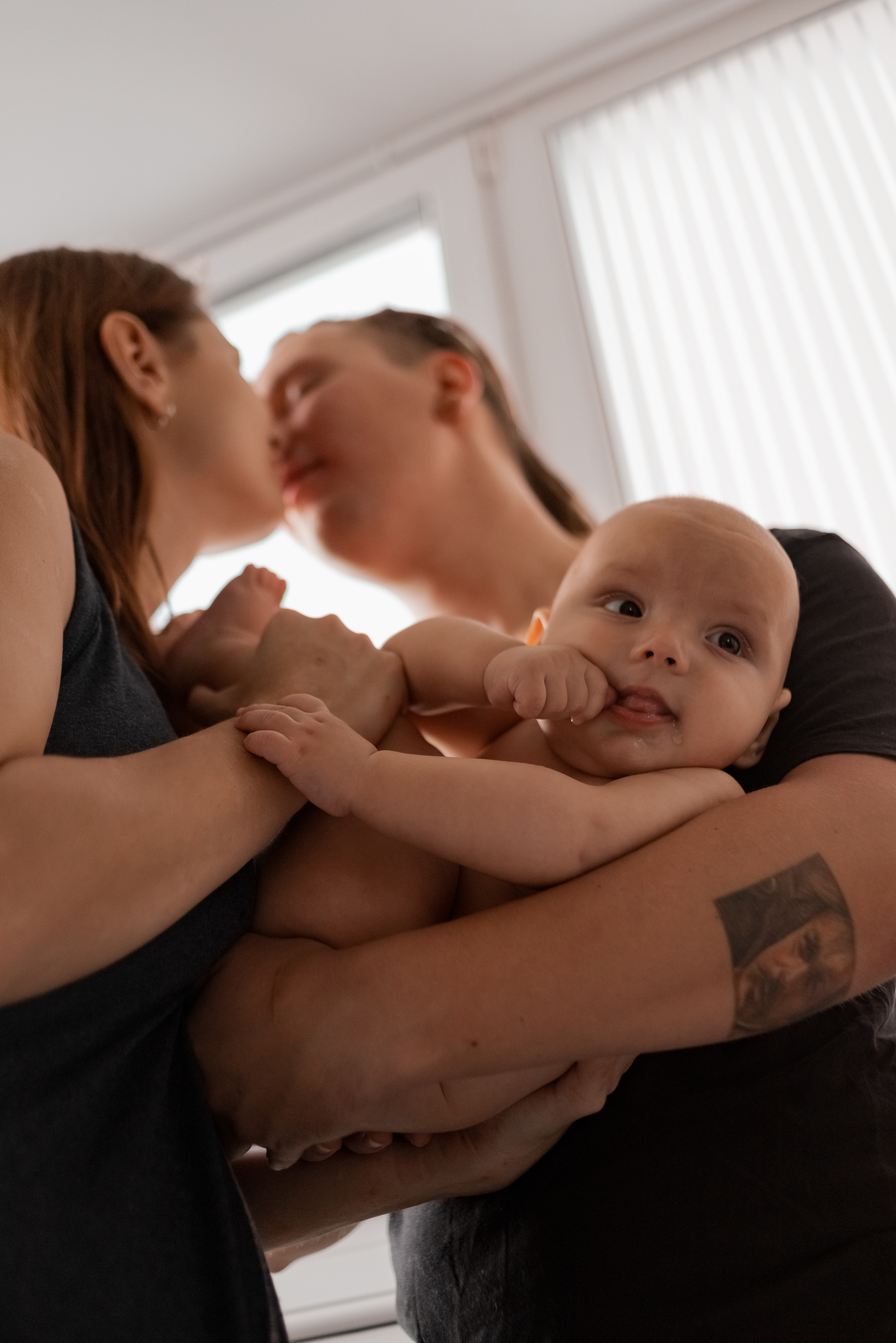 Владимир, Настя, Игорь. Фотограф беременности и материнства в Москве Мария Менендес-Гонсалес