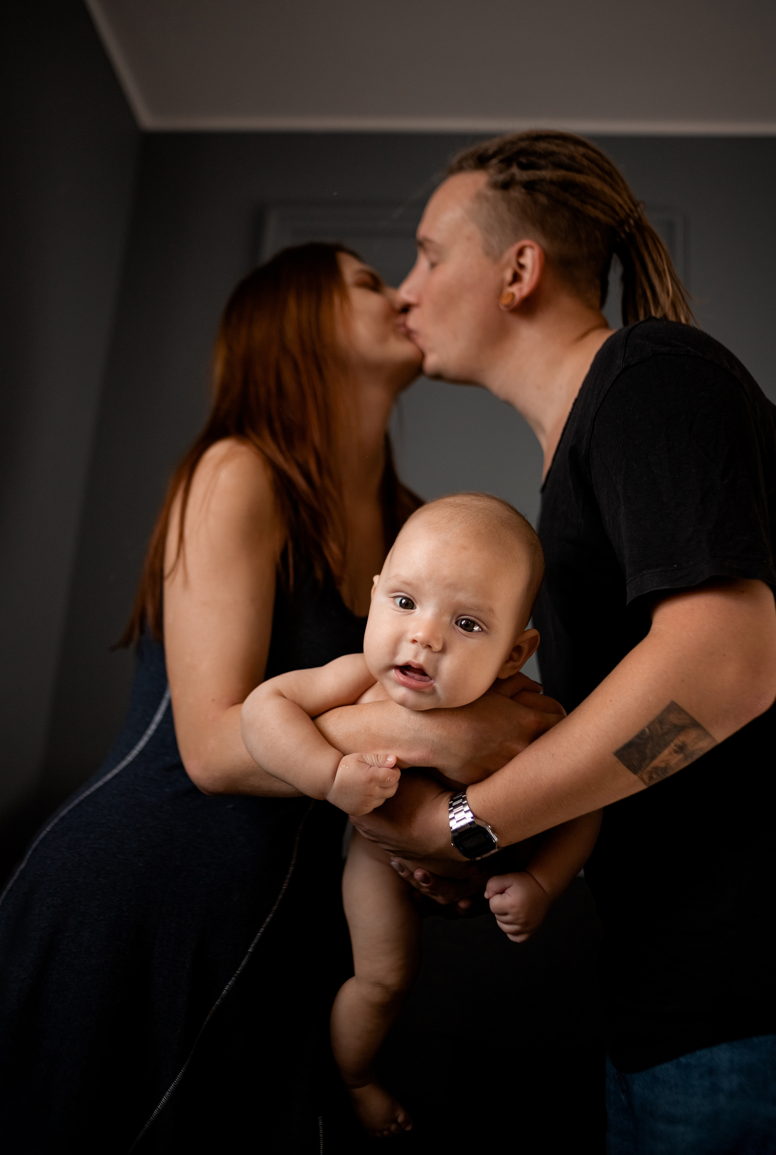 Владимир, Настя, Игорь. Фотограф беременности и материнства в Москве Мария Менендес-Гонсалес