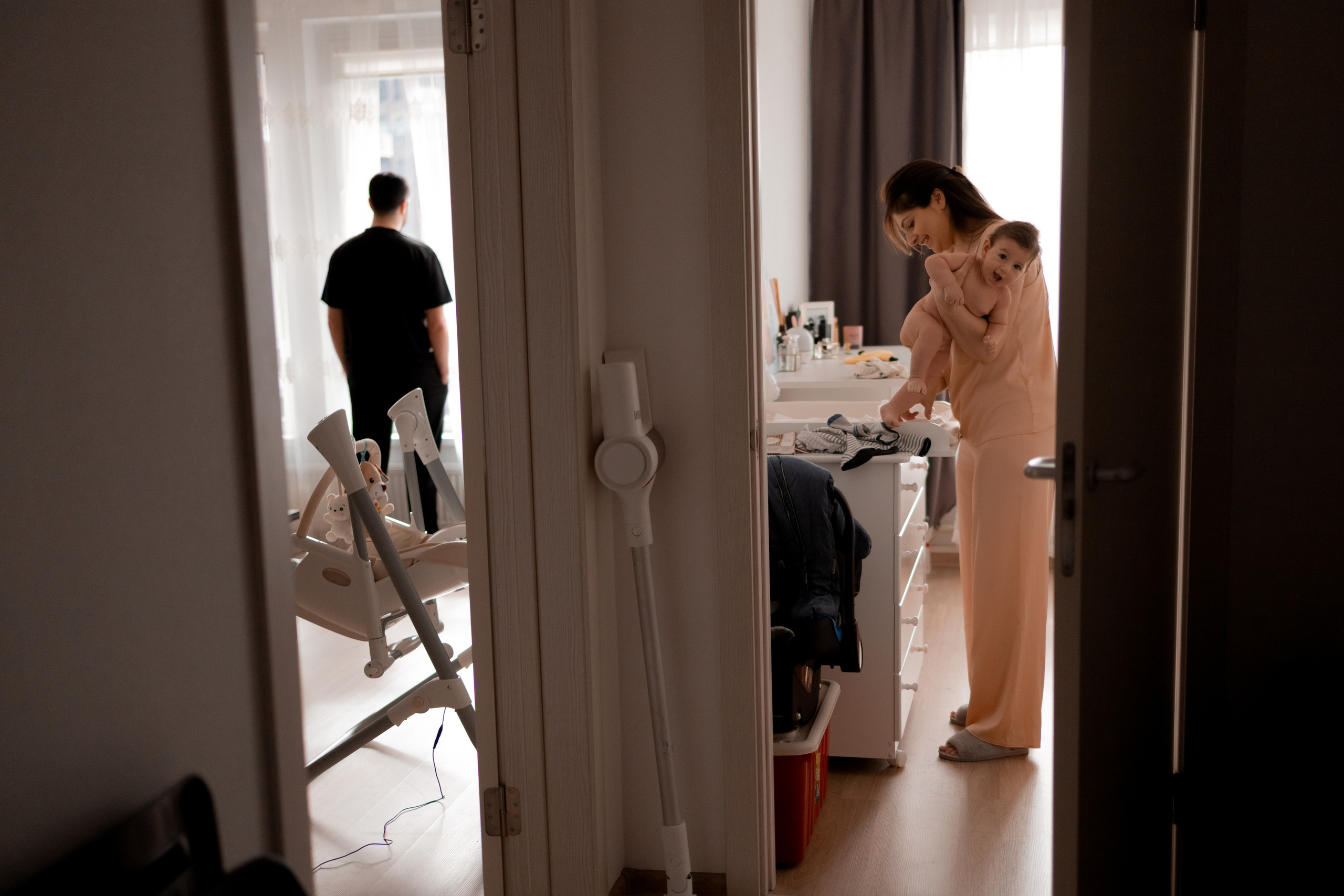 Артур, Лика, Давид. Фотограф беременности и материнства в Москве Мария Менендес-Гонсалес