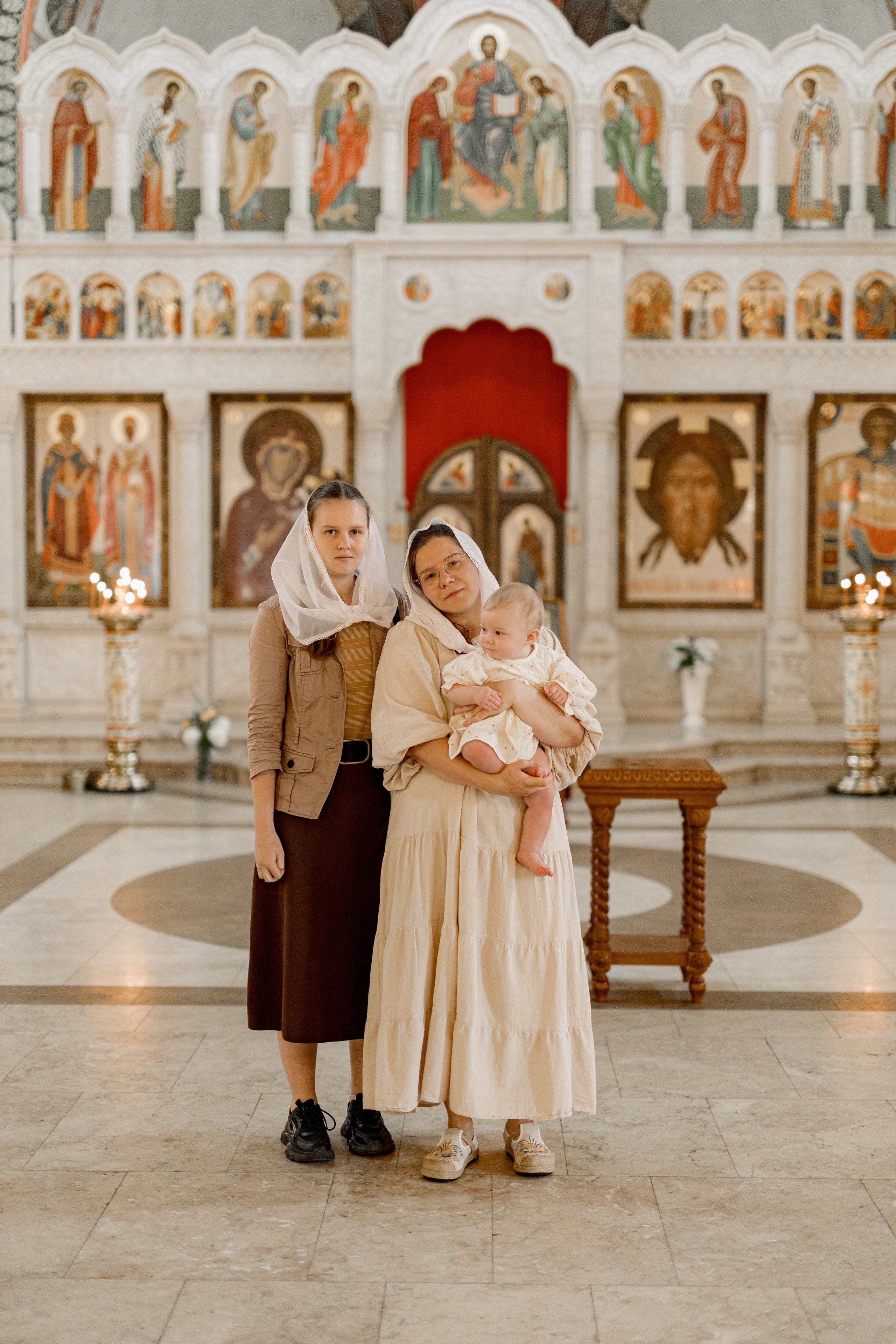 Таинство Крещения Веры. Фотограф новорождённых Newborn Москва