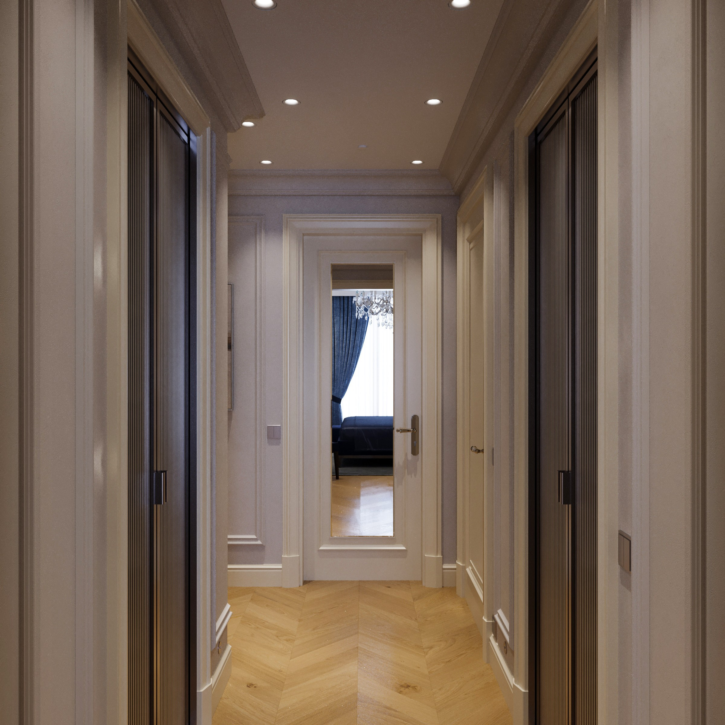 Квартира 163 кв.м в Ж.К. «Олимпия». Антон Пичкур — архитектор