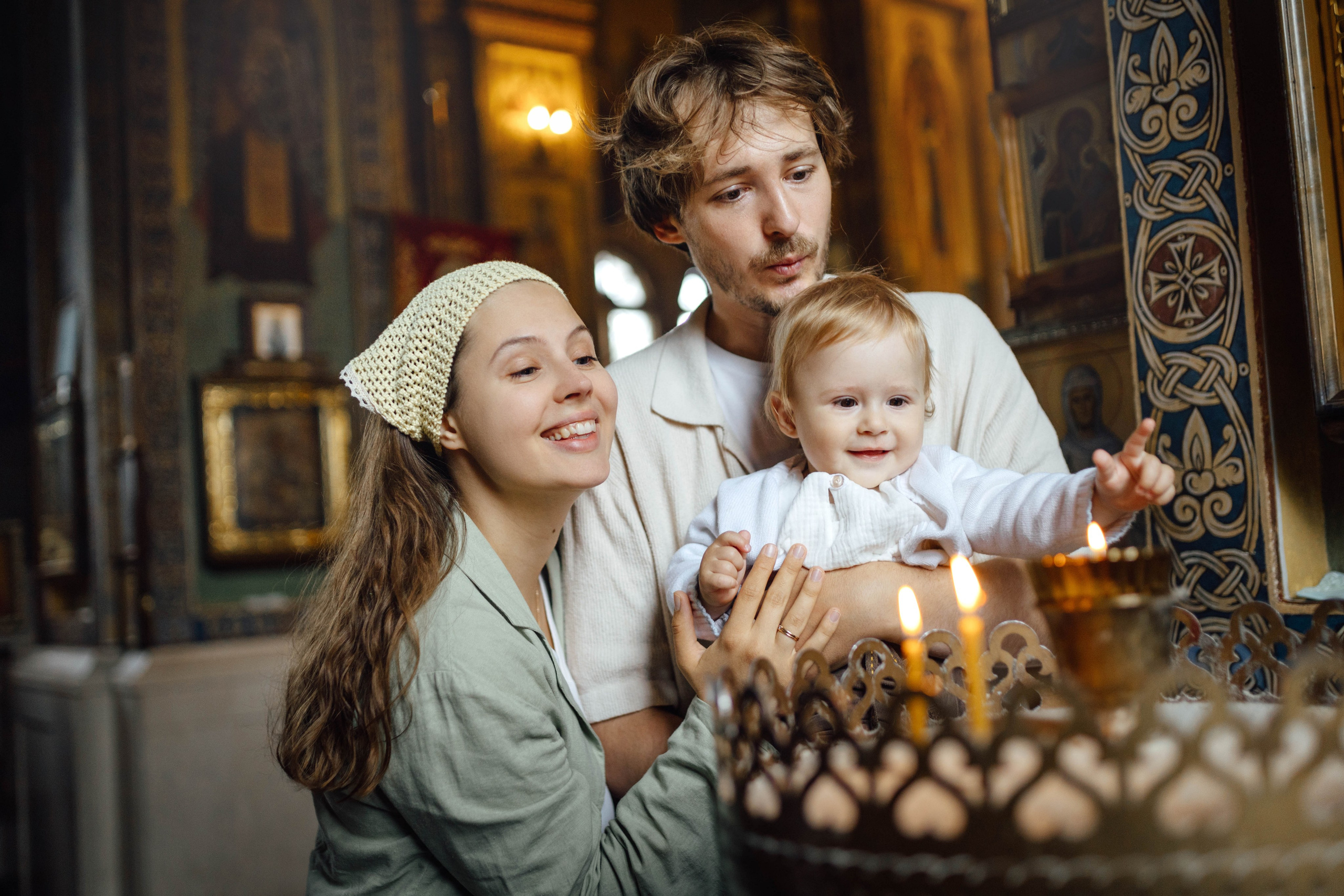 Крещение Льва, храм Марии Магдалины, август 25