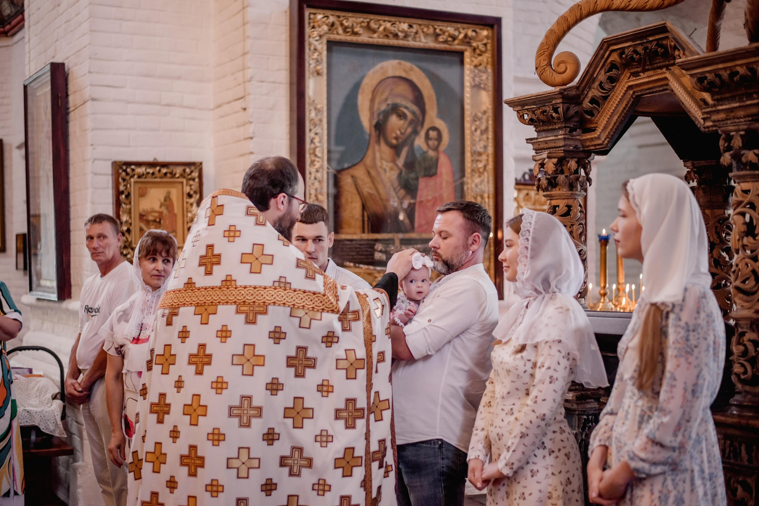 Таинство Крещения Евы, ст. Старочеркасская. Семейный фотограф в Новочеркасске Виктория Громова