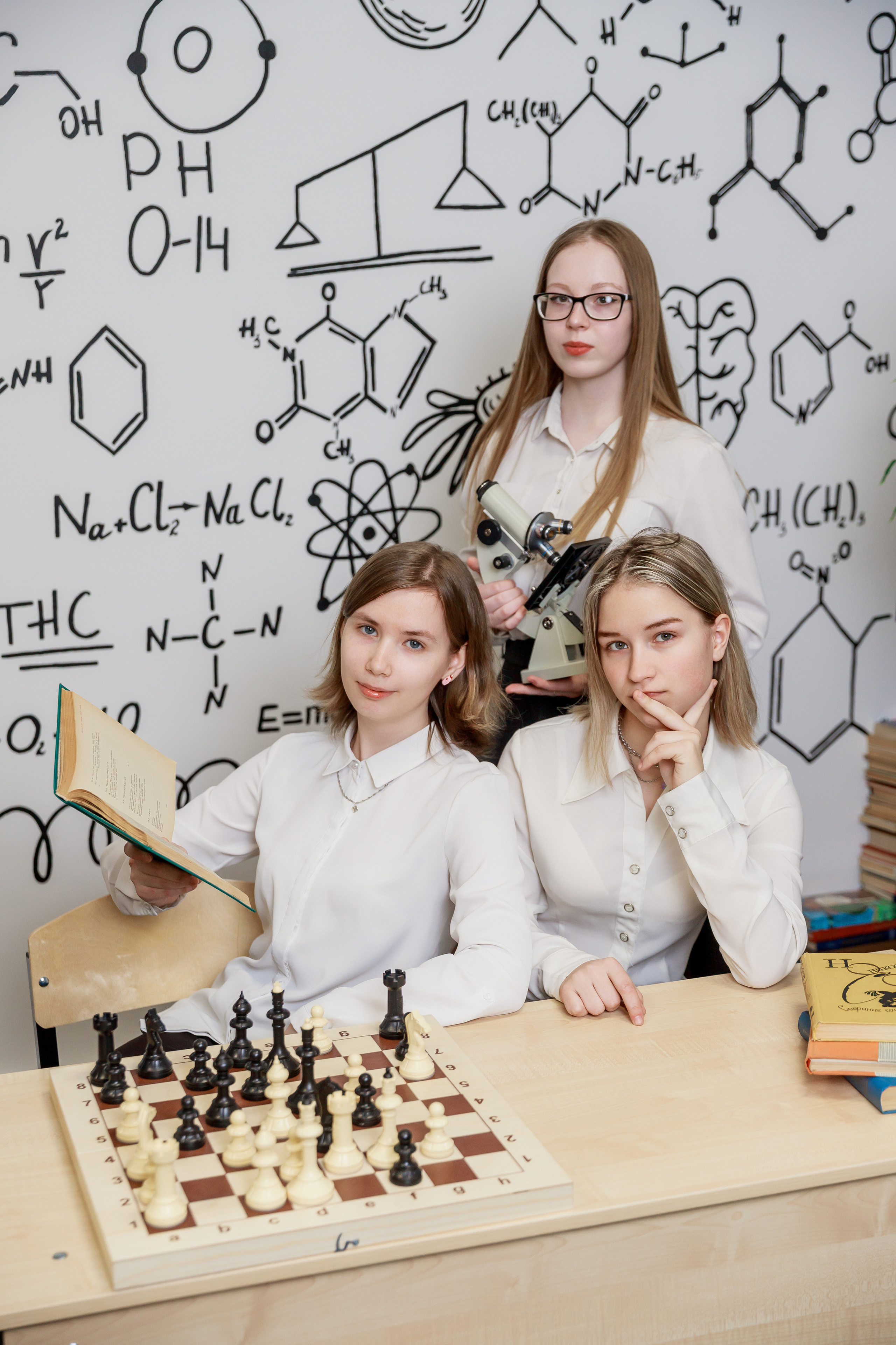 Школьный зал. Фото книги для всех!