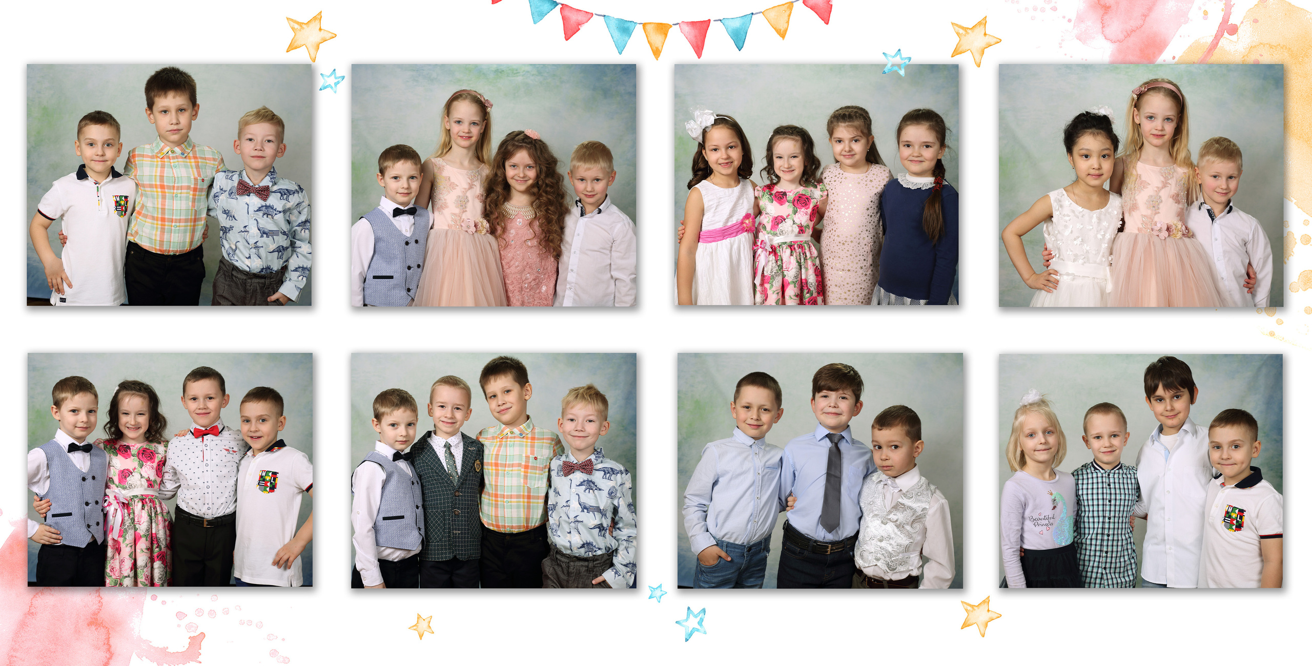 Детство. Выпускные альбомы для детских садов, школ и ВУЗов
