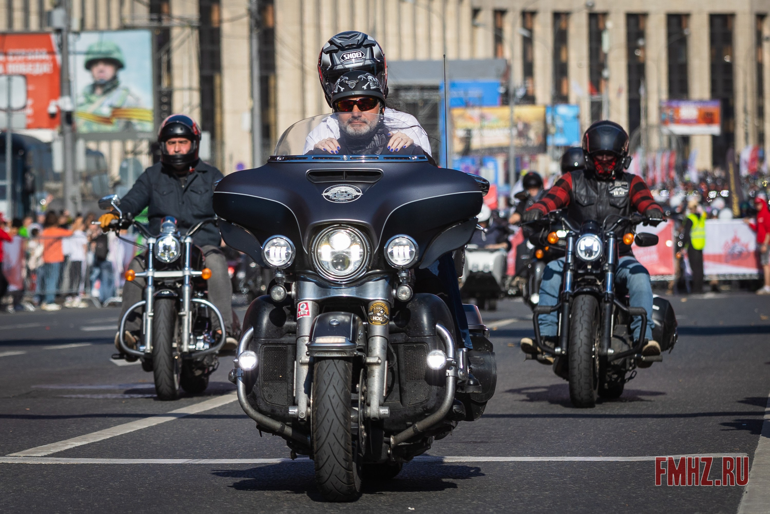 Закрытие Мотосезона 2023 на проспекте Академика Сахарова. Фотограф Владимир Охрименко