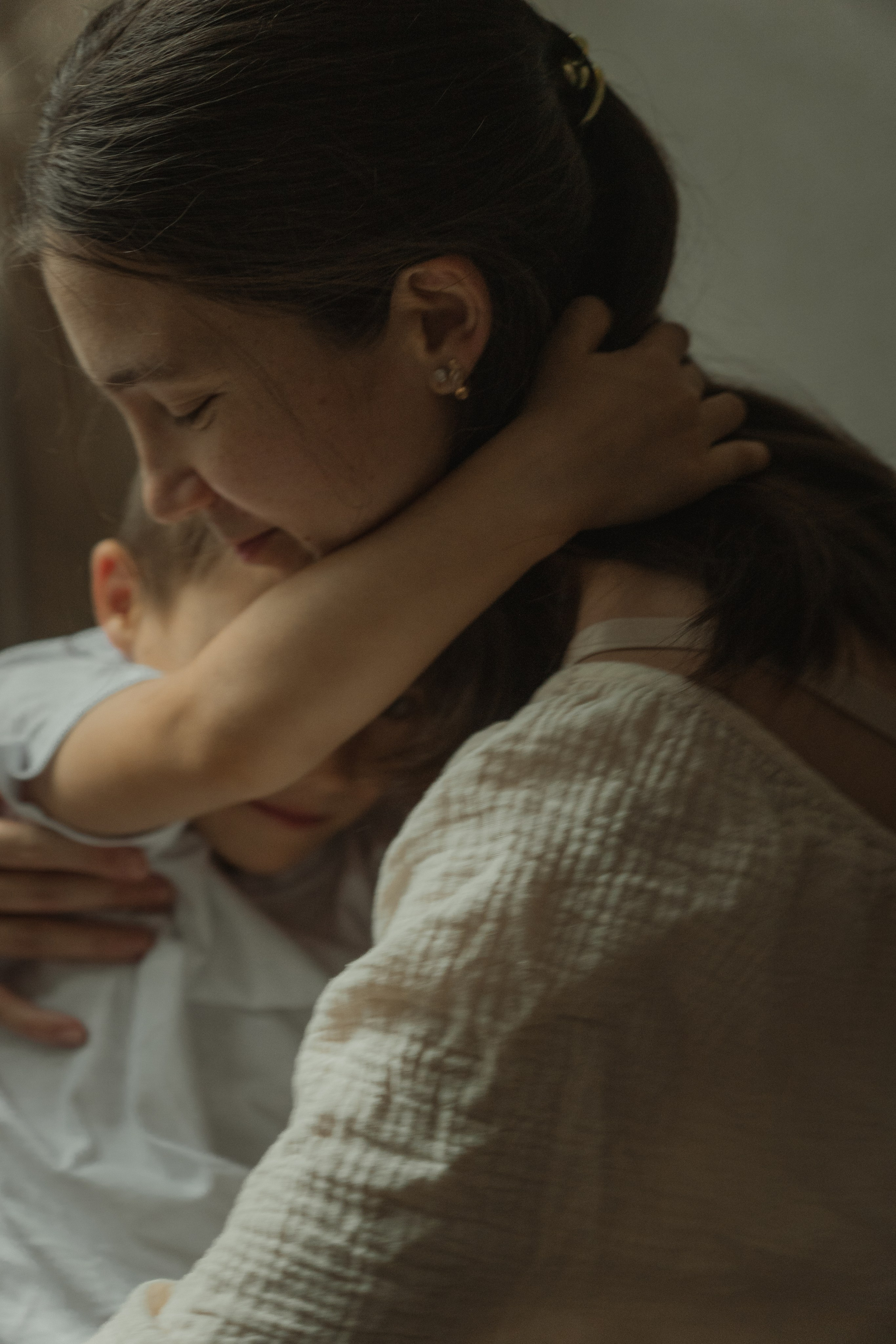 Домашняя съемка для семьи Ирины и Ивана. Портретный и семейный фотограф в Санкт-Петербурге Чугунова Анастасия