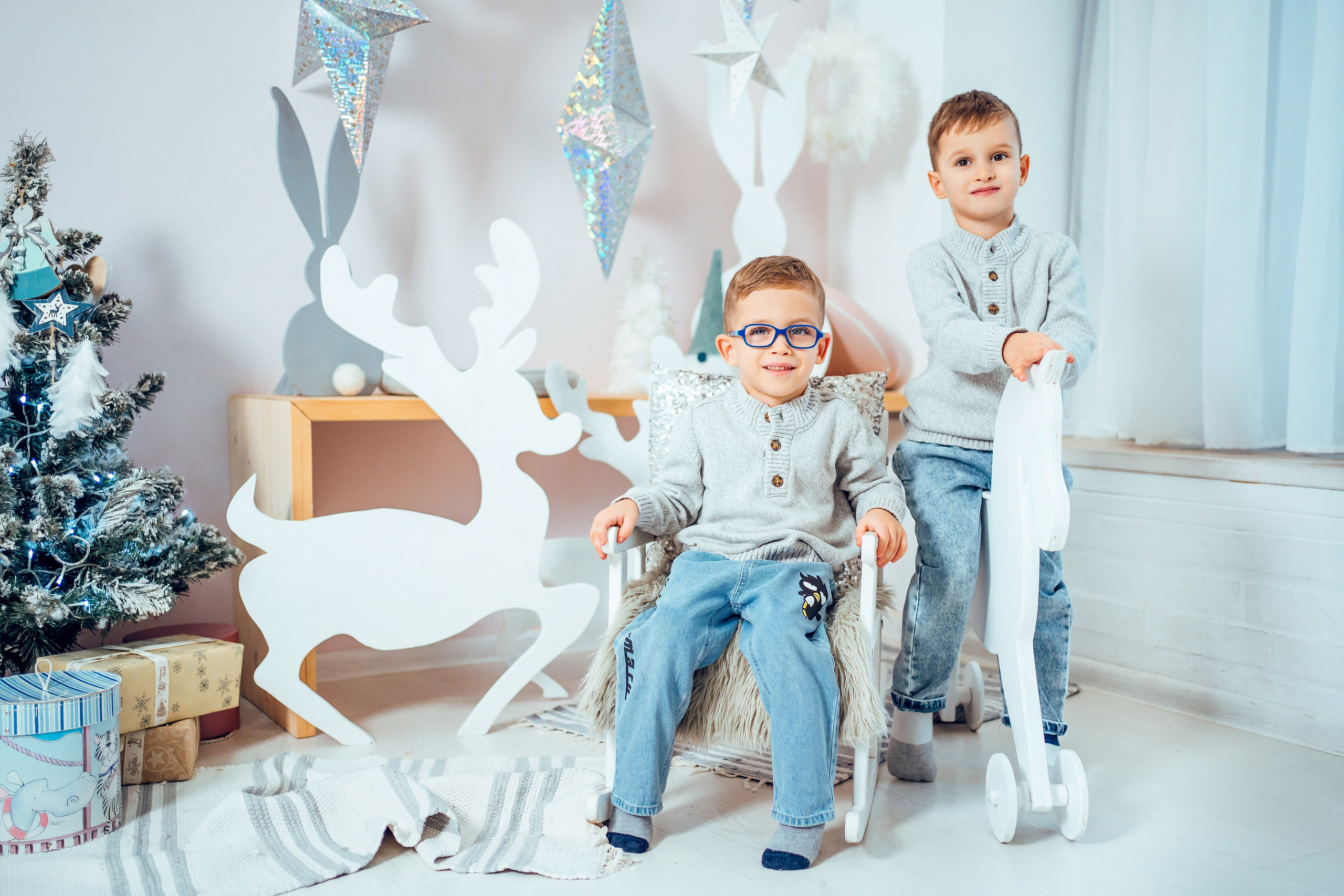 Новогодняя семейная съемка. Семейный и детский фотограф в Ростове-на-Дону Екатерина Шевченко