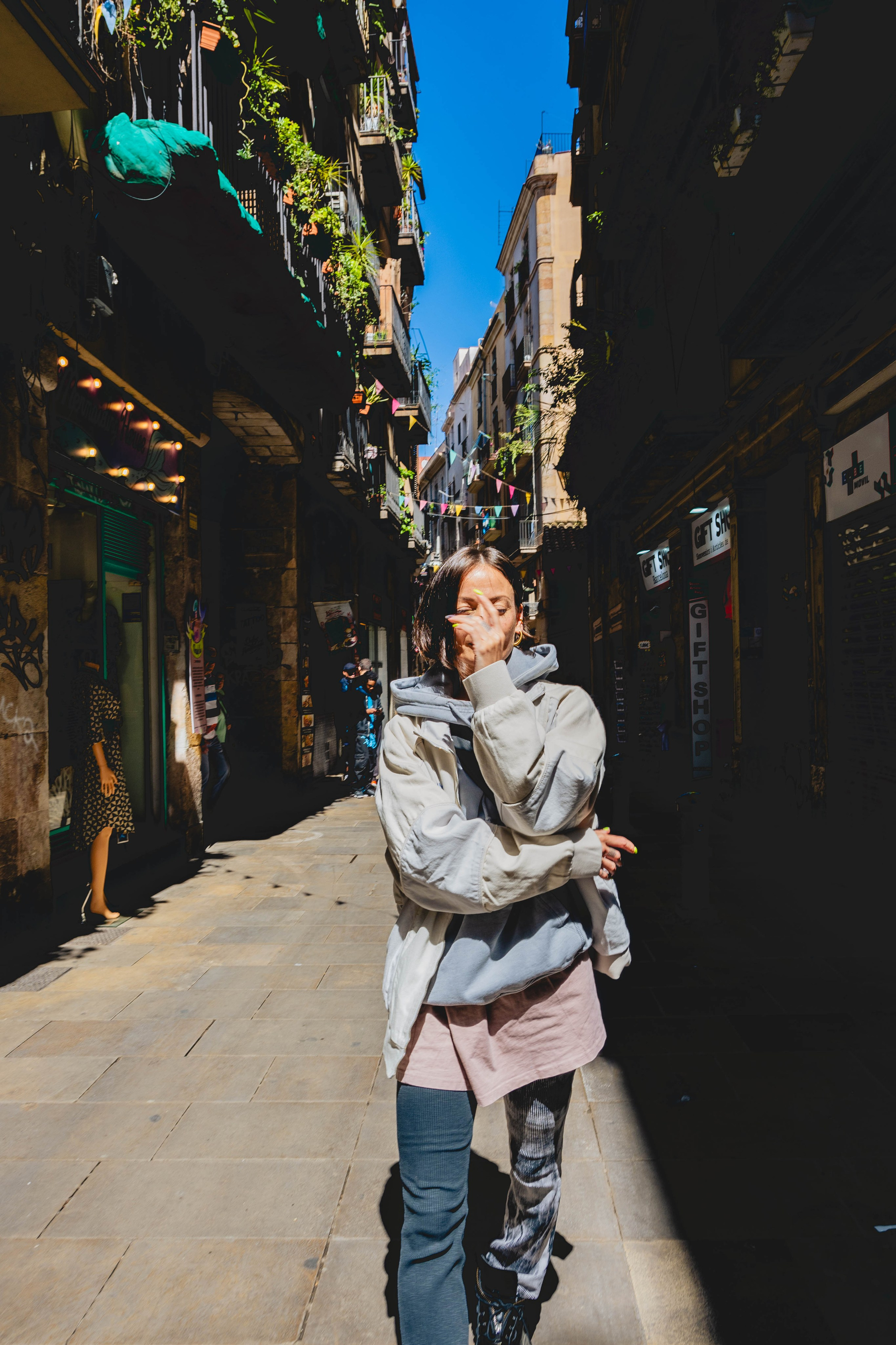 Mariam in Barcelona. Fotograf Dmitrii Donets