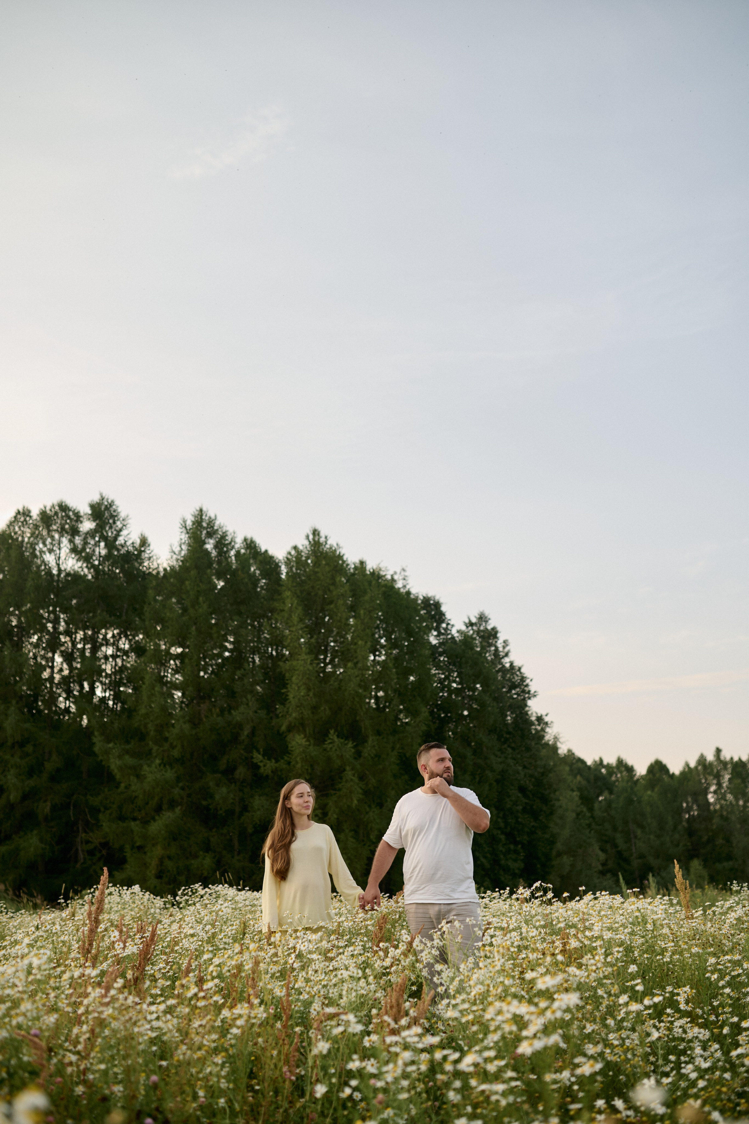 Рома, Оля, Максим и ромашки. Семейный и свадебный lifestyle-фотограф в Москве Мария Петрова