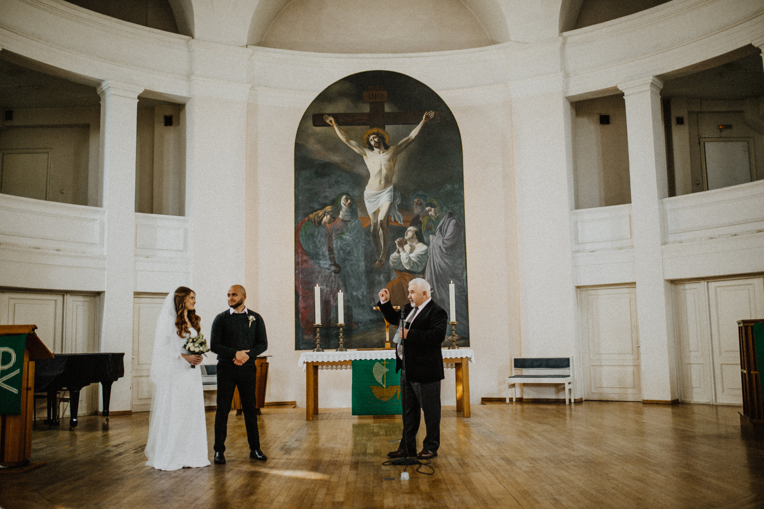 Диана и Алекс | венчание в лютеранской кирхе. Свадебный фотограф в Санкт-Петербурге Анастасия Селиванова