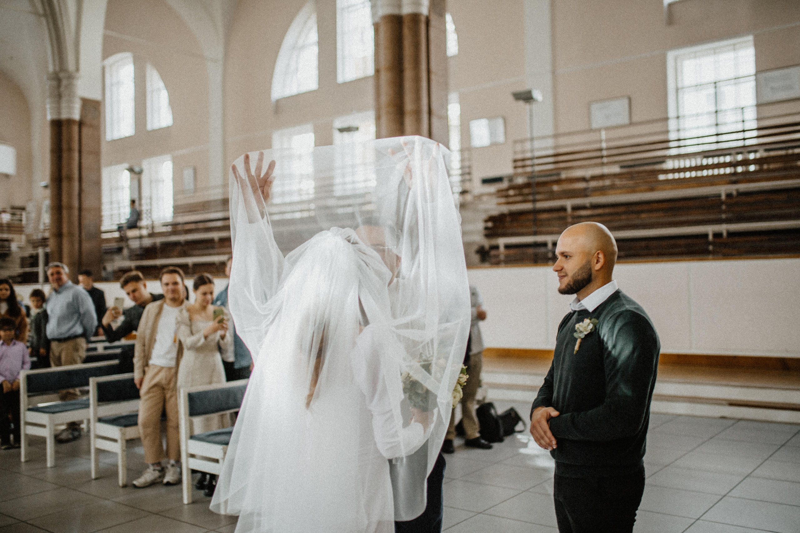 Диана и Алекс | венчание в лютеранской кирхе. Свадебный фотограф в Санкт-Петербурге Анастасия Селиванова