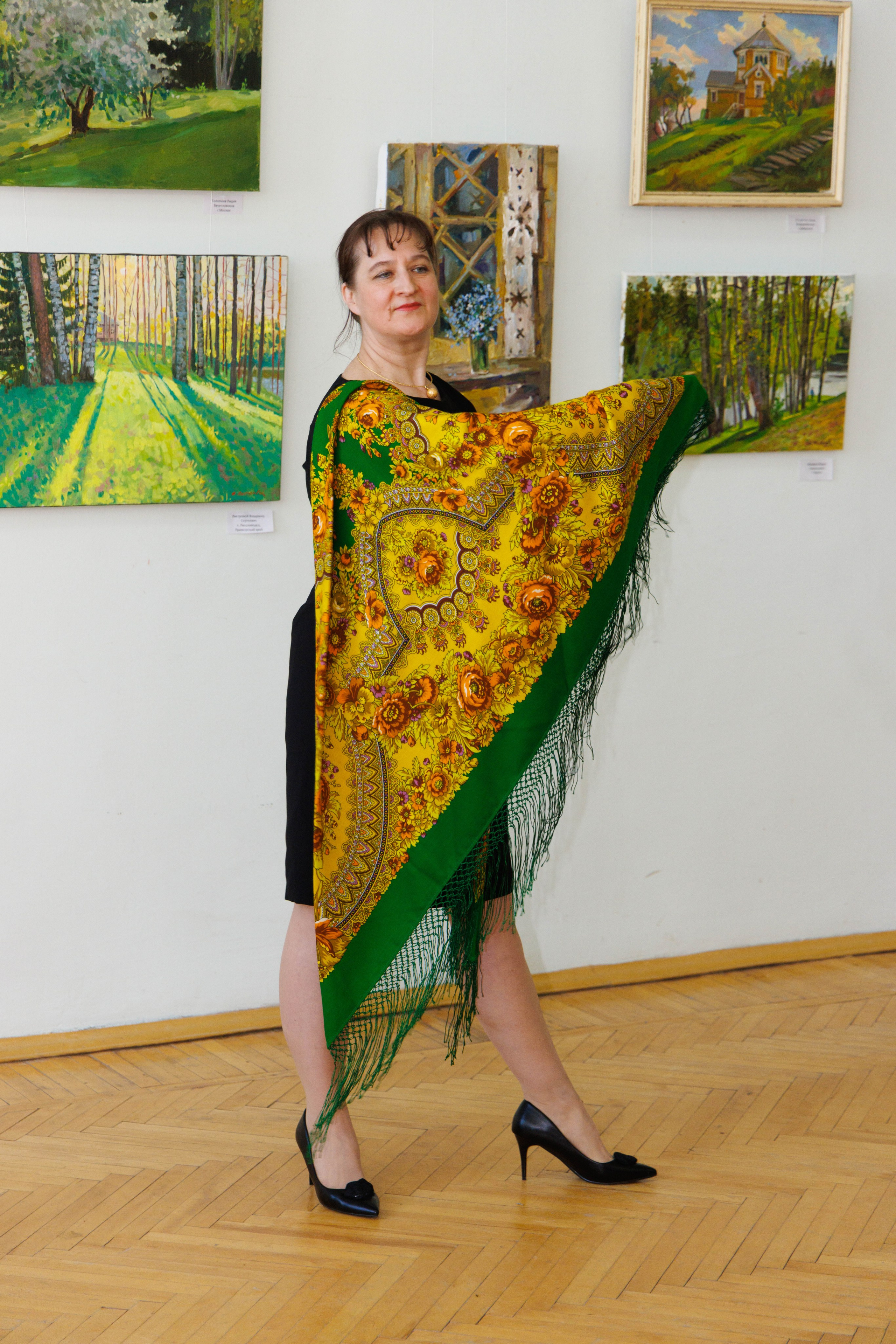 Всероссийский пленэр художников в доме-музее Ильи Репина, 2025. Коллекционер и искусствовед Олеся Ястребова