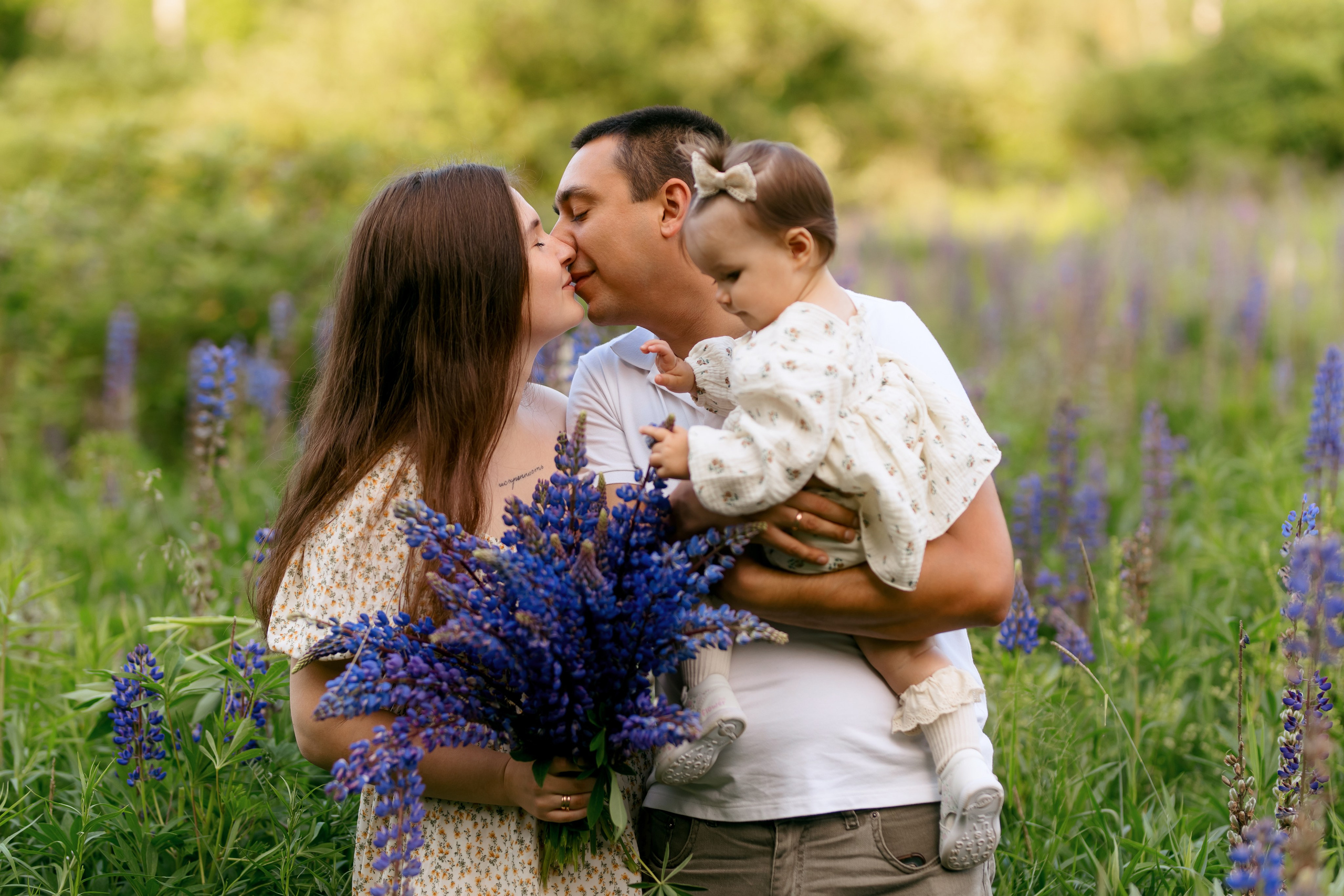 В люпинах. Свадебный и семейный фотограф в Туле и области Маша Костина