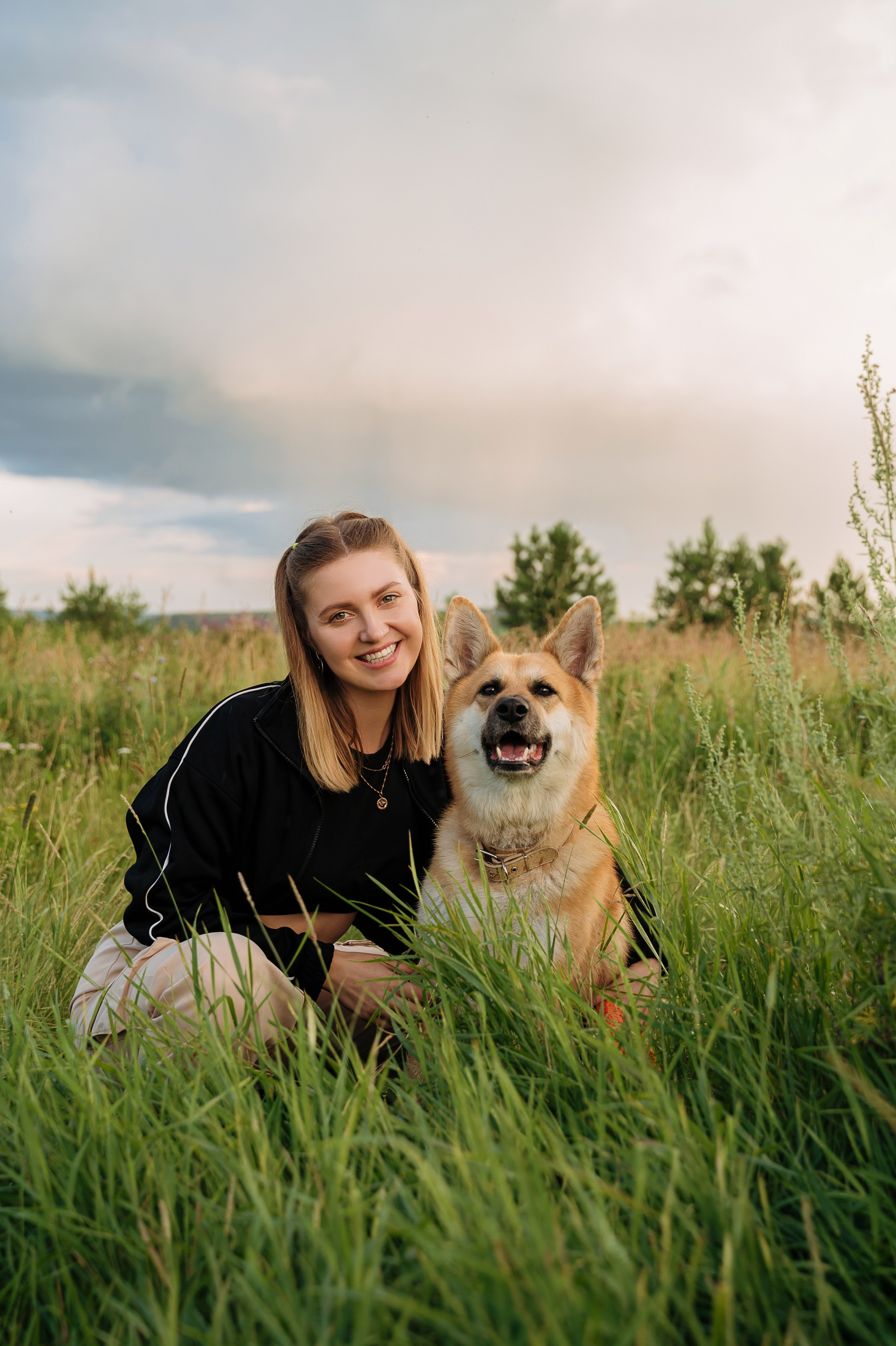 Фотосессия с собакой Екатеринбург. Портретный и семейный фотограф в Екатеринбурге Мария Чахеева