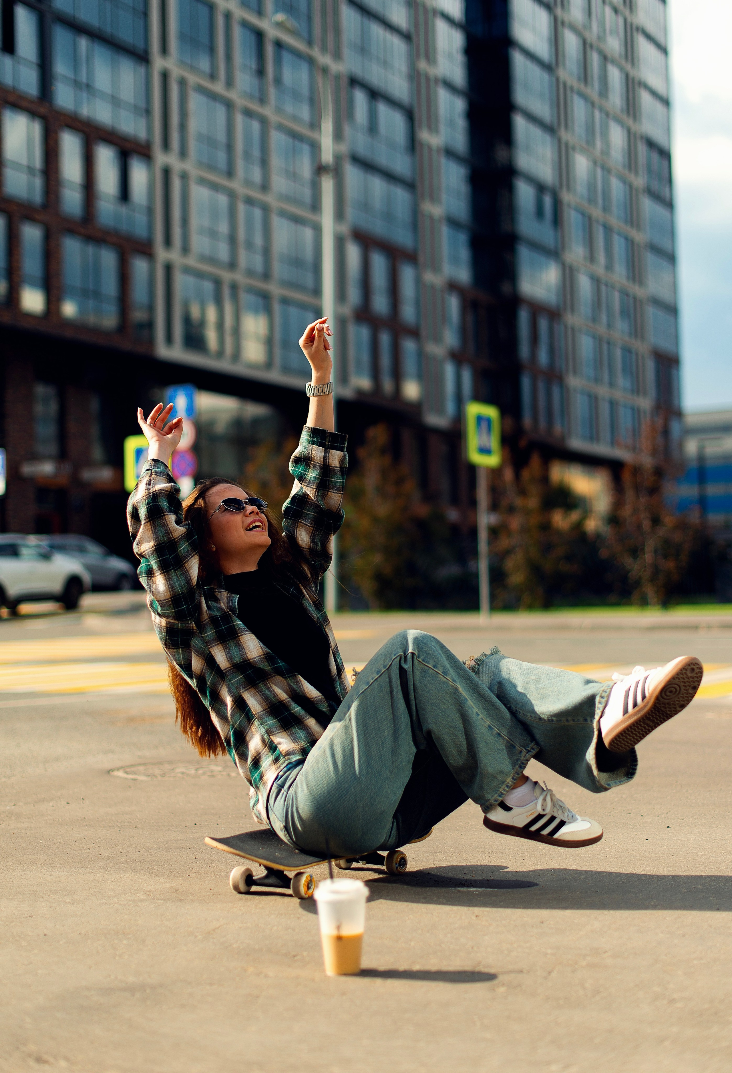 На скейтборде. Семейный и детский фотограф в Казани Виктория Мерхи