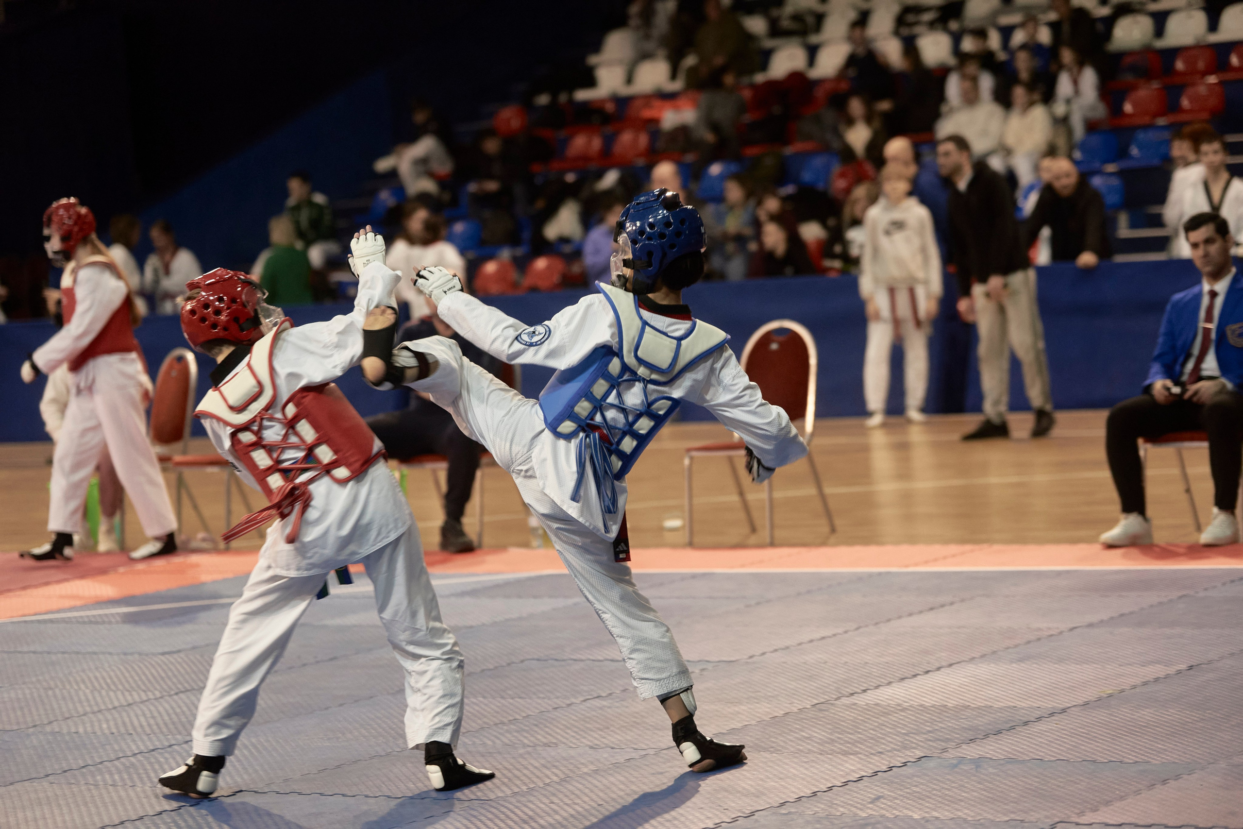 Taekwondo kids. Фотограф Наталья Леонова