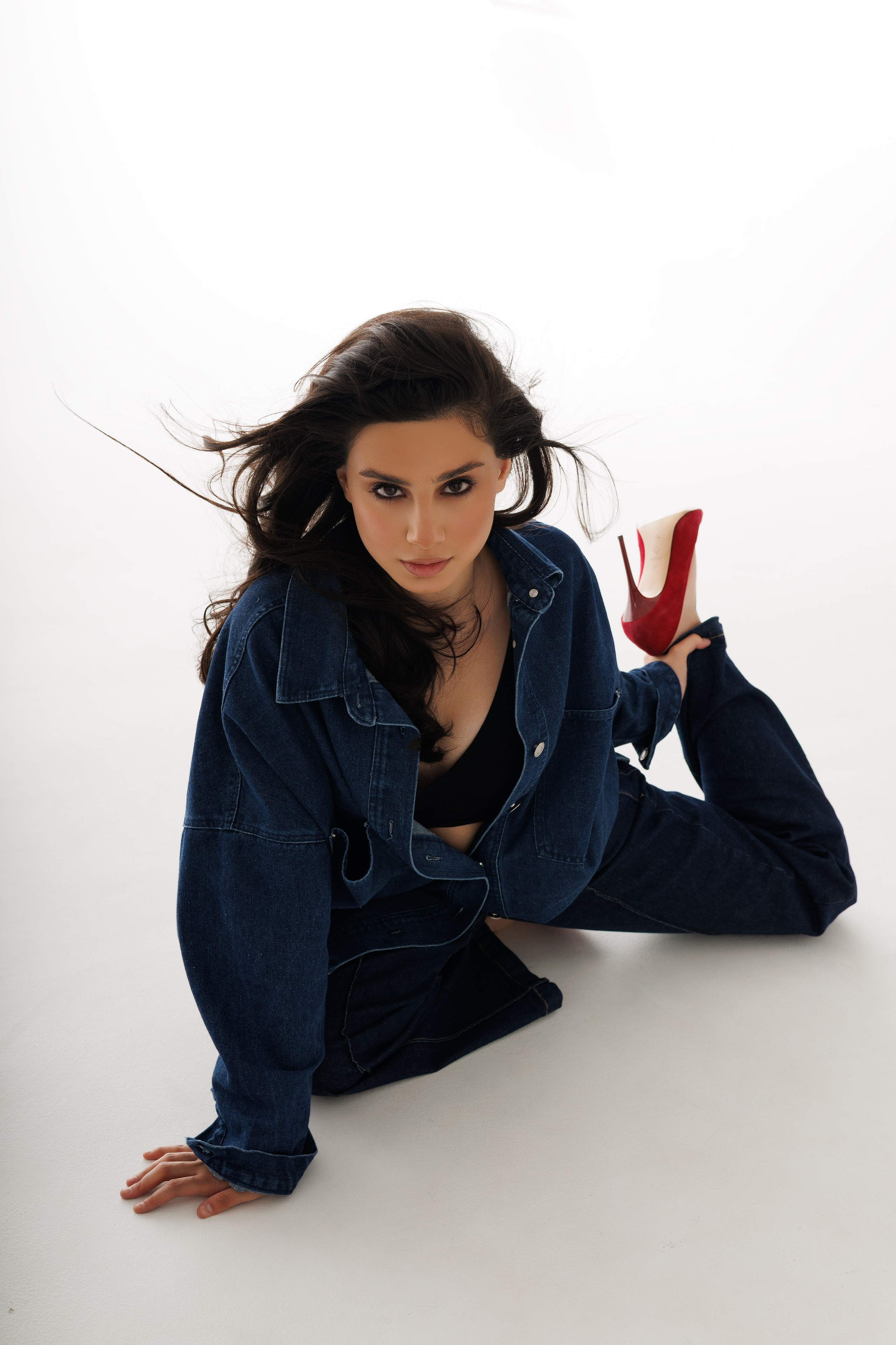 Женский портрет в студии. Фотограф Минск