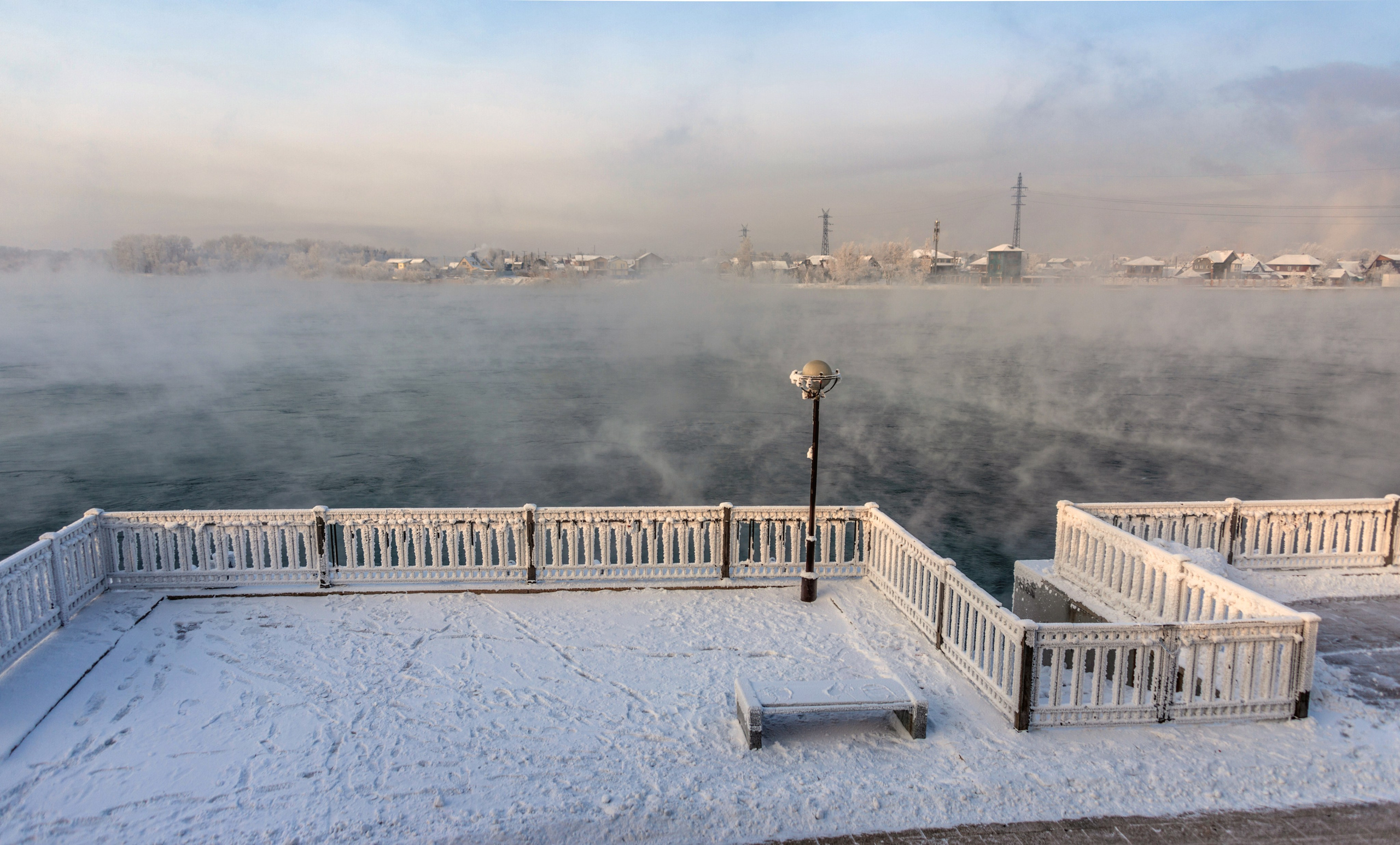 Зимний Иркутск. Фотограф Лара Кучина