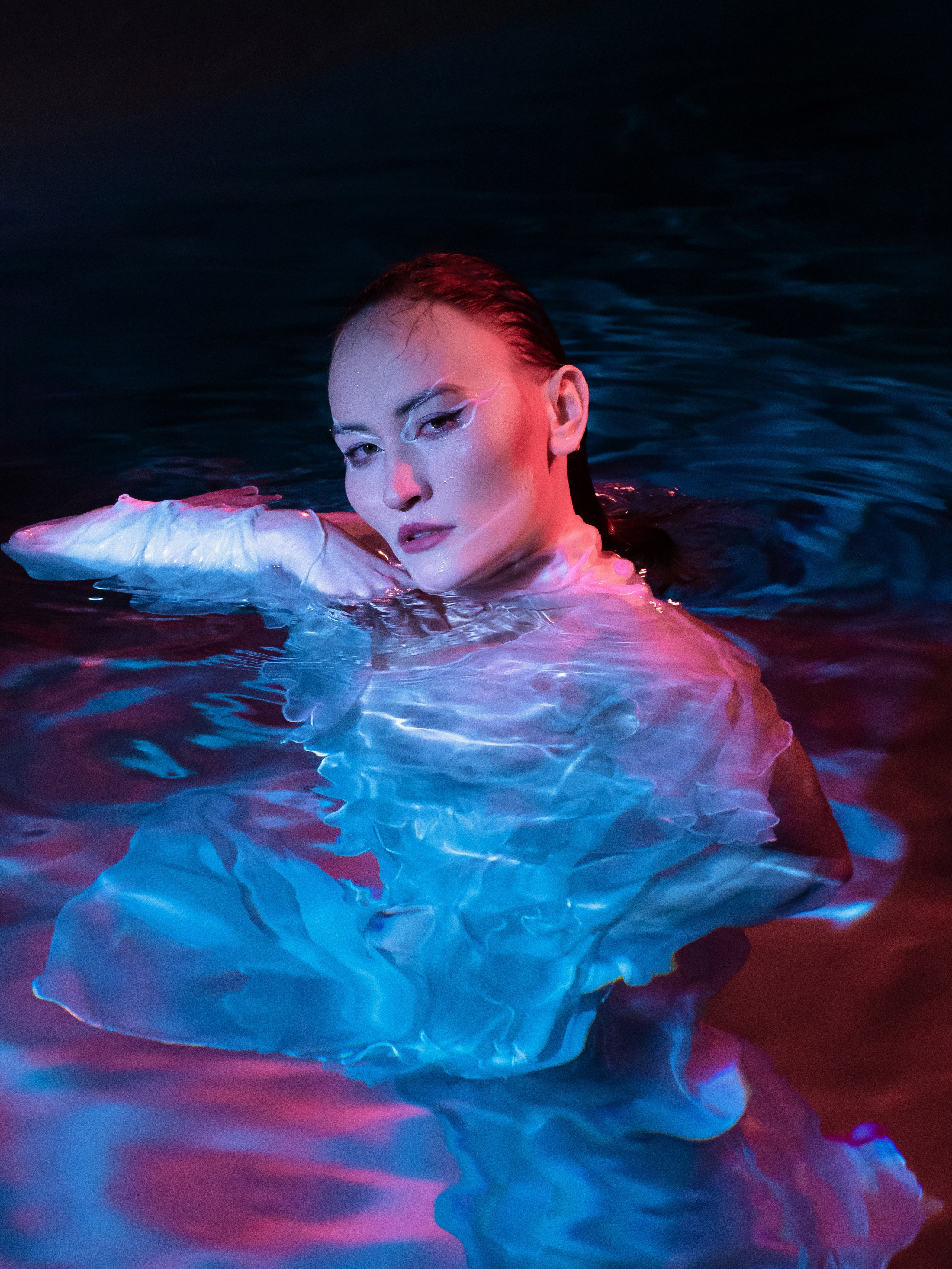 Персональная съёмка под водой для Мили. Фотограф Кристина Берг