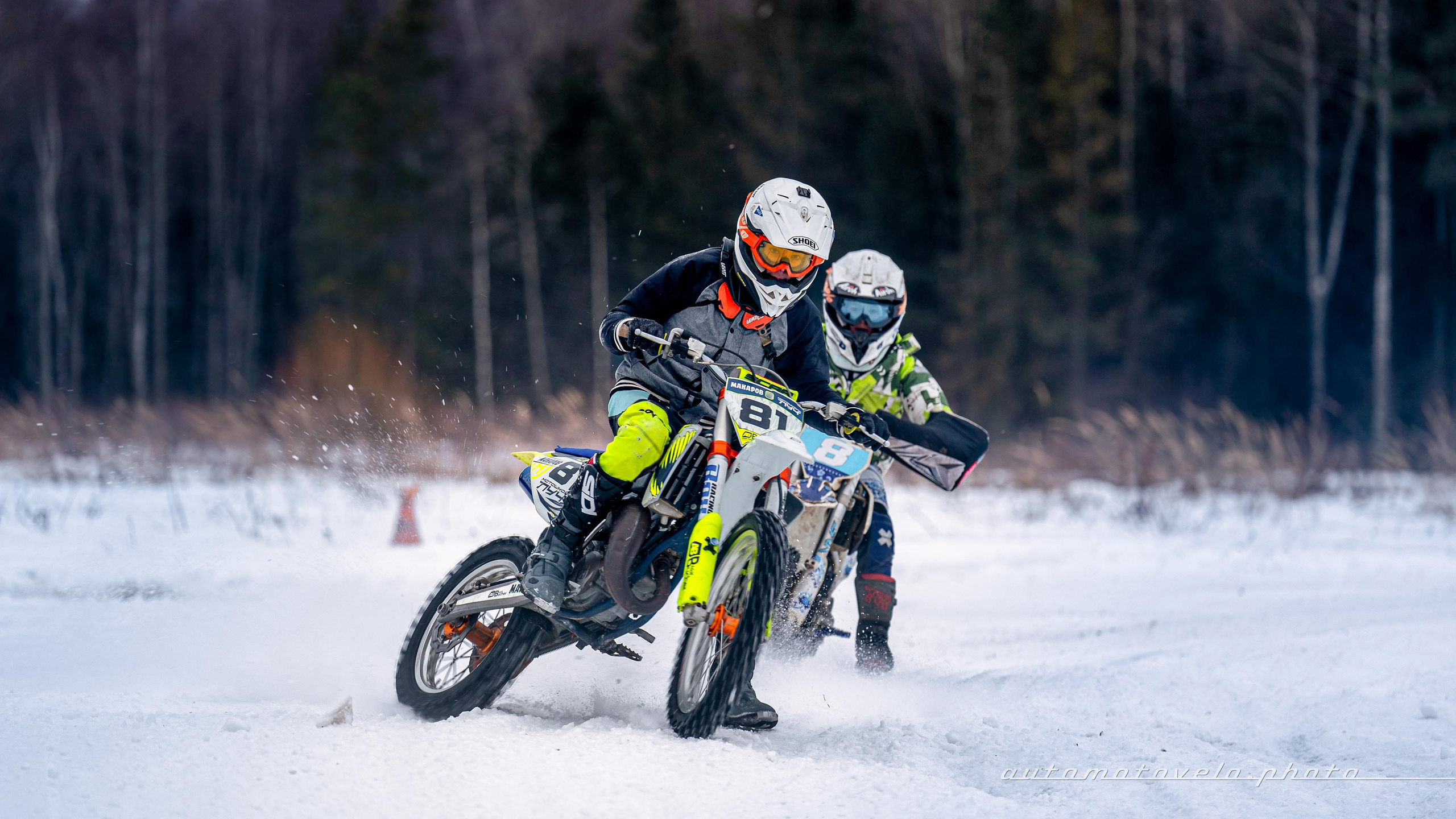 Скийоринг в Конаково 2024/25. 1 этап