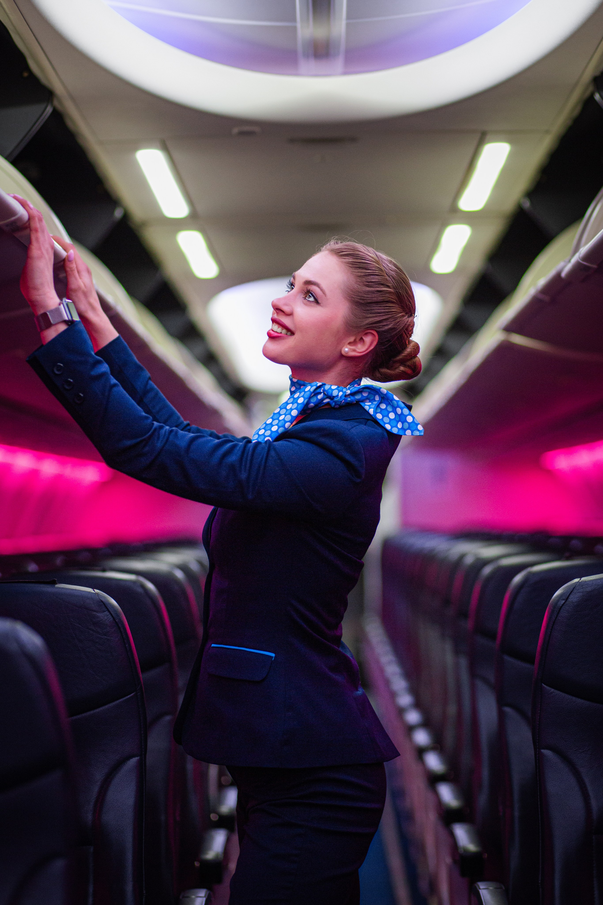 На борту самолета. Khalimonov