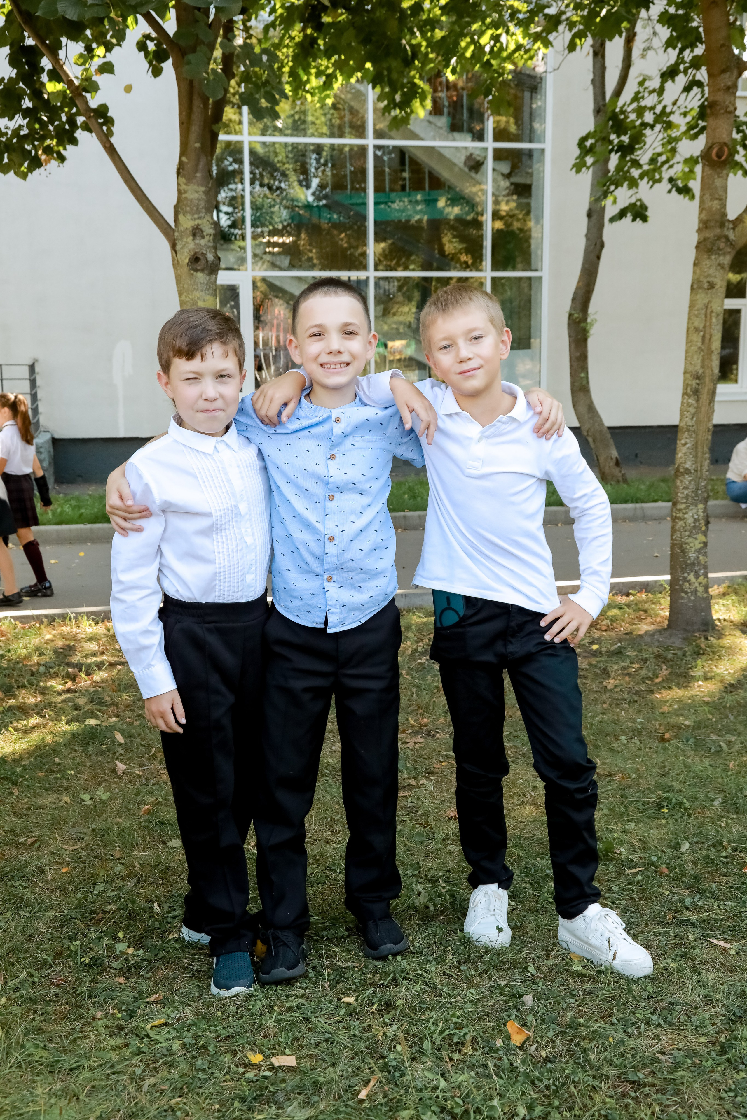 В школе. Детский и семейный фотограф Москва Наталья Матвеенко