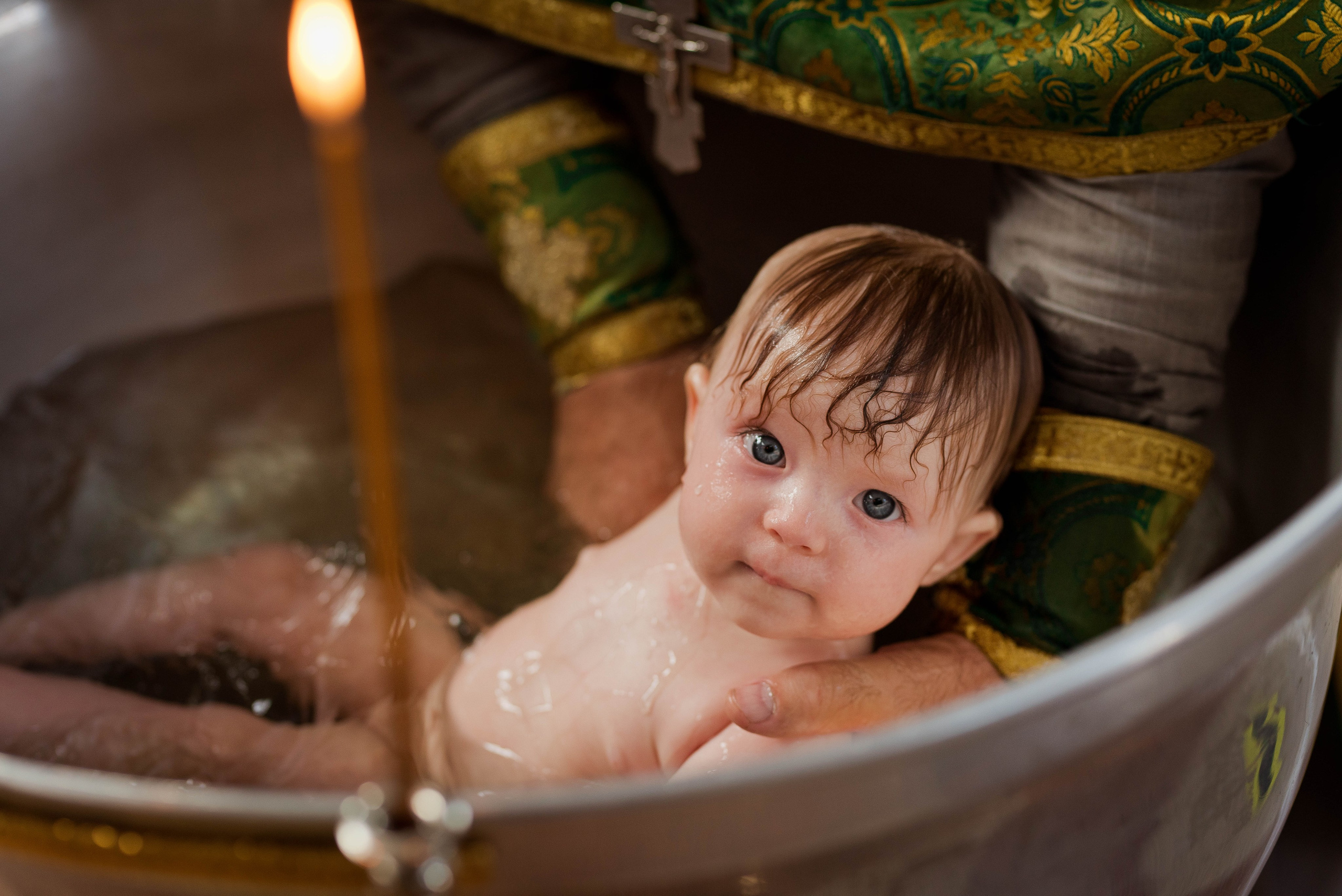 Крещение Варвары. Свадебный и семейный фотограф Яна Стражева. Волгоград, Москва