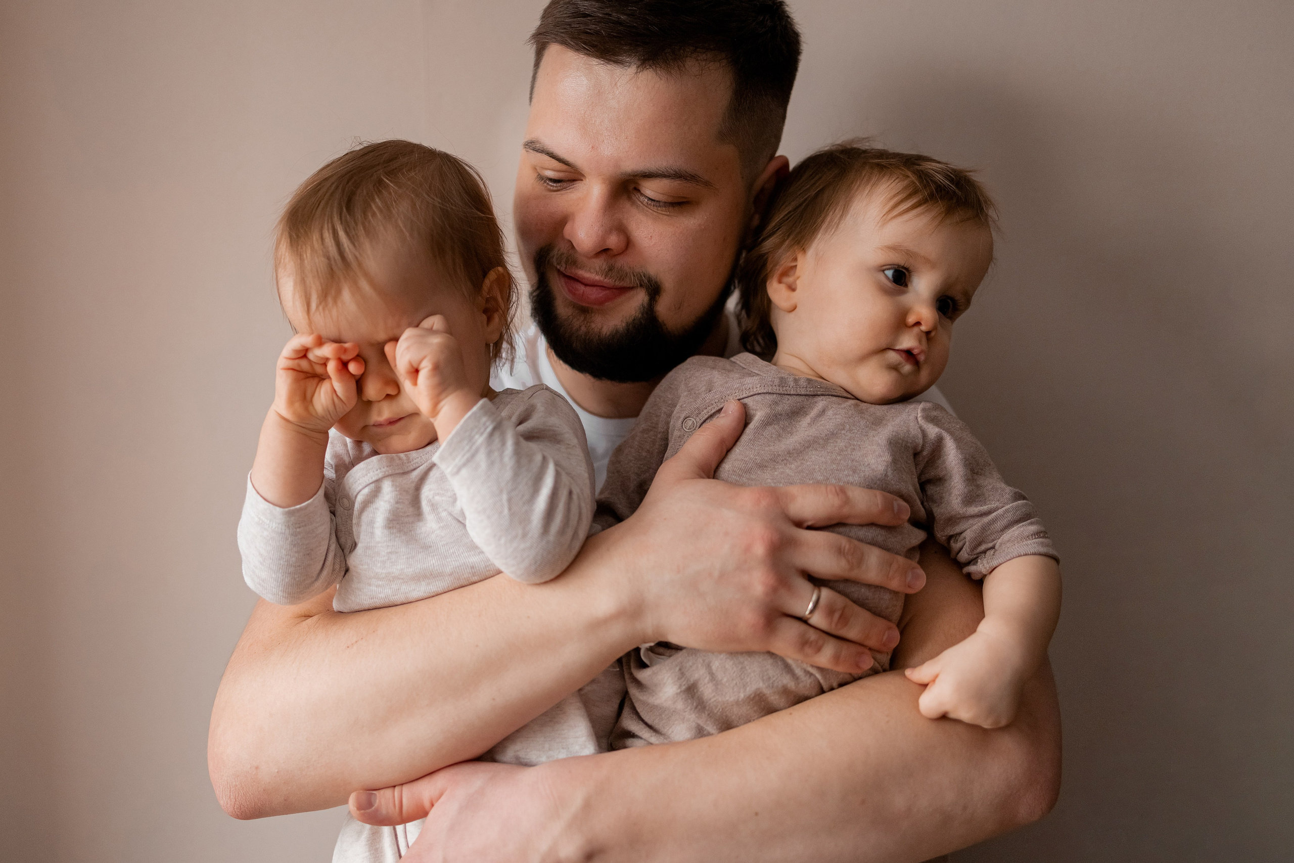 Николай, Ирина, Денис, Вика, Ника. Фотограф беременности и материнства в Москве Мария Менендес-Гонсалес