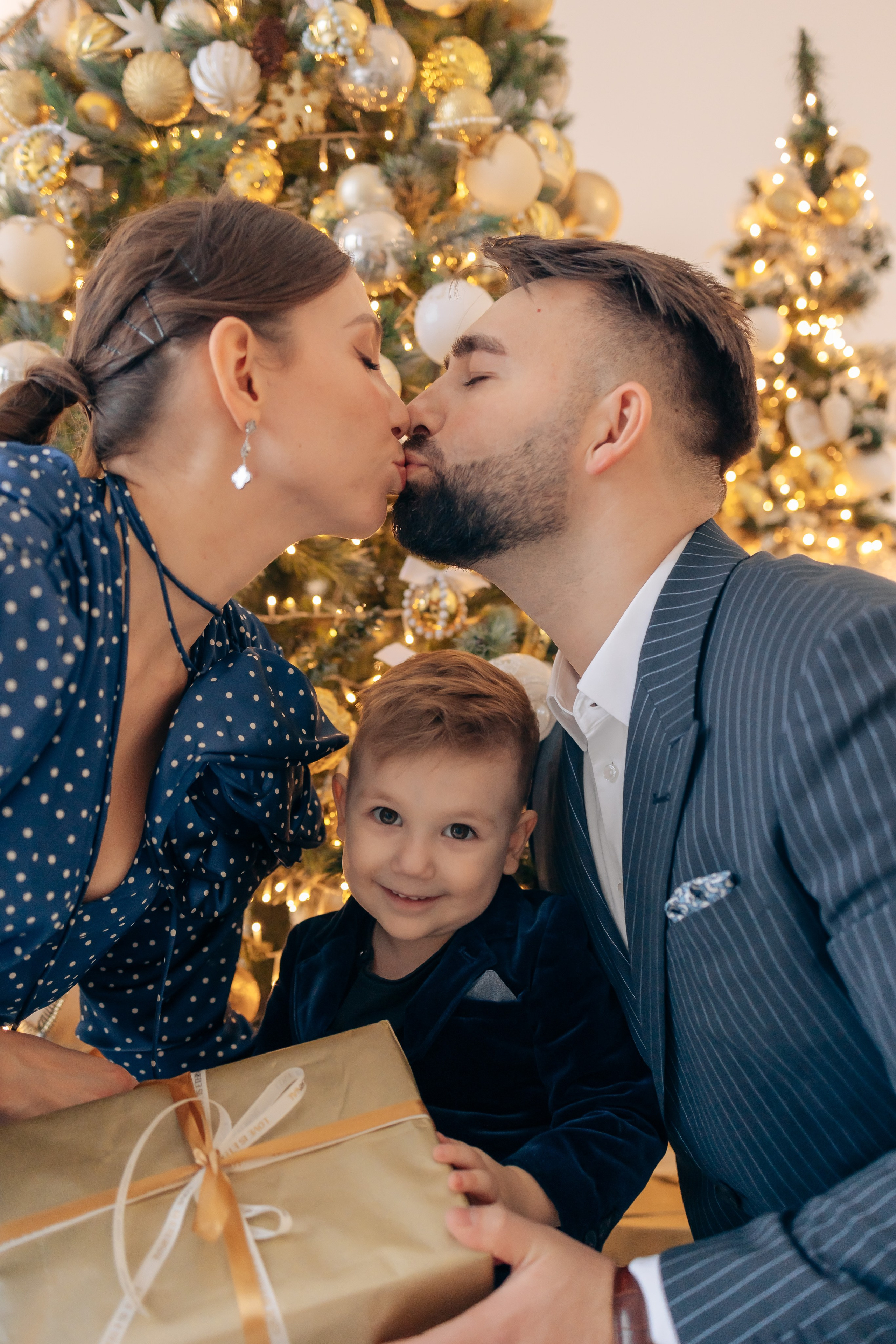 Новый год в студии. Фотограф Алена Малинина в Санкт-Петербурге Пушкин Питер СПб Семейные и детские фотосессии
