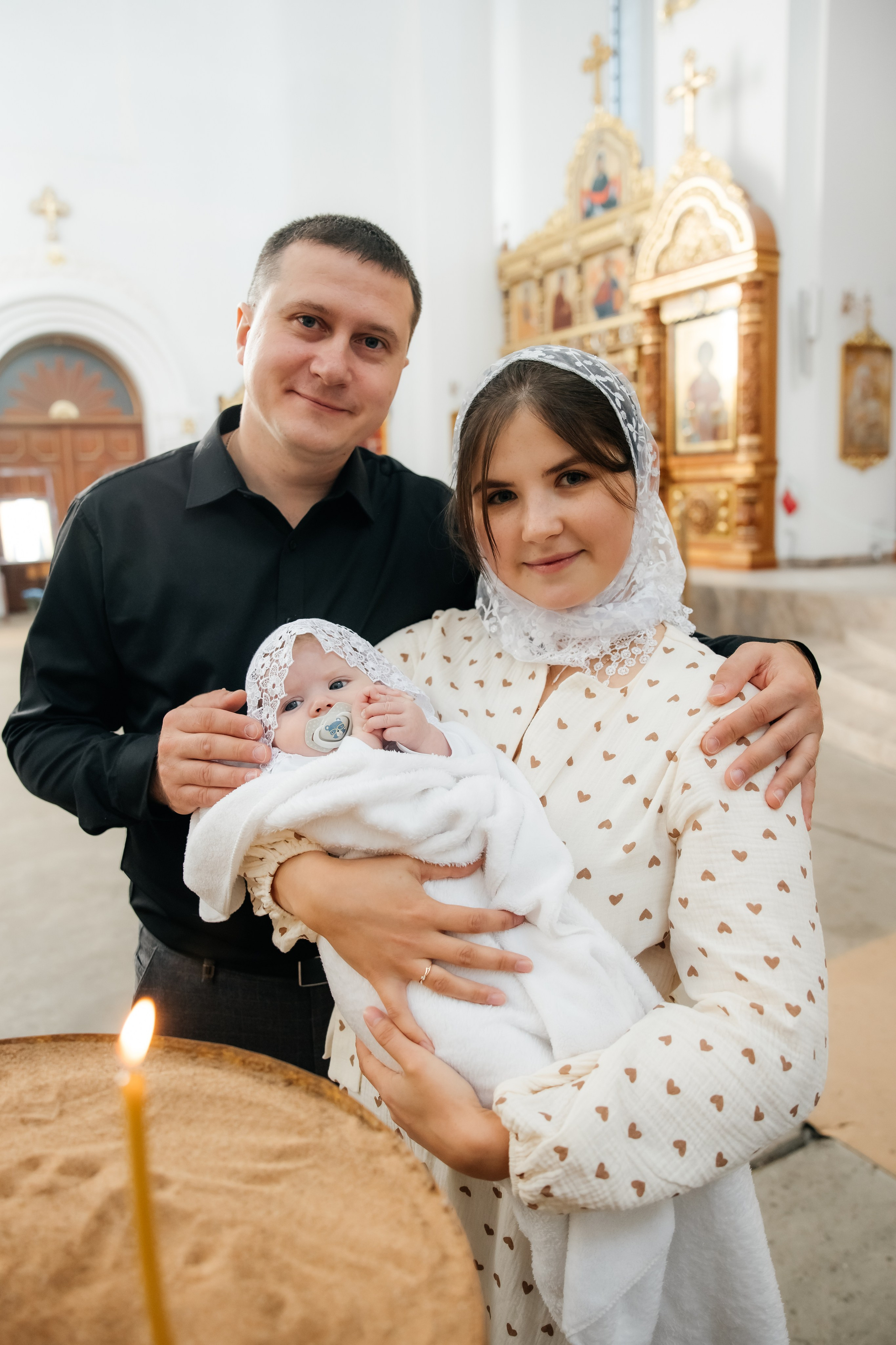 Крещение Мирославы. Храм иконы Божьей Матери «Всех скорбящих Радость». Фотограф ВИКА МЕДУЗА