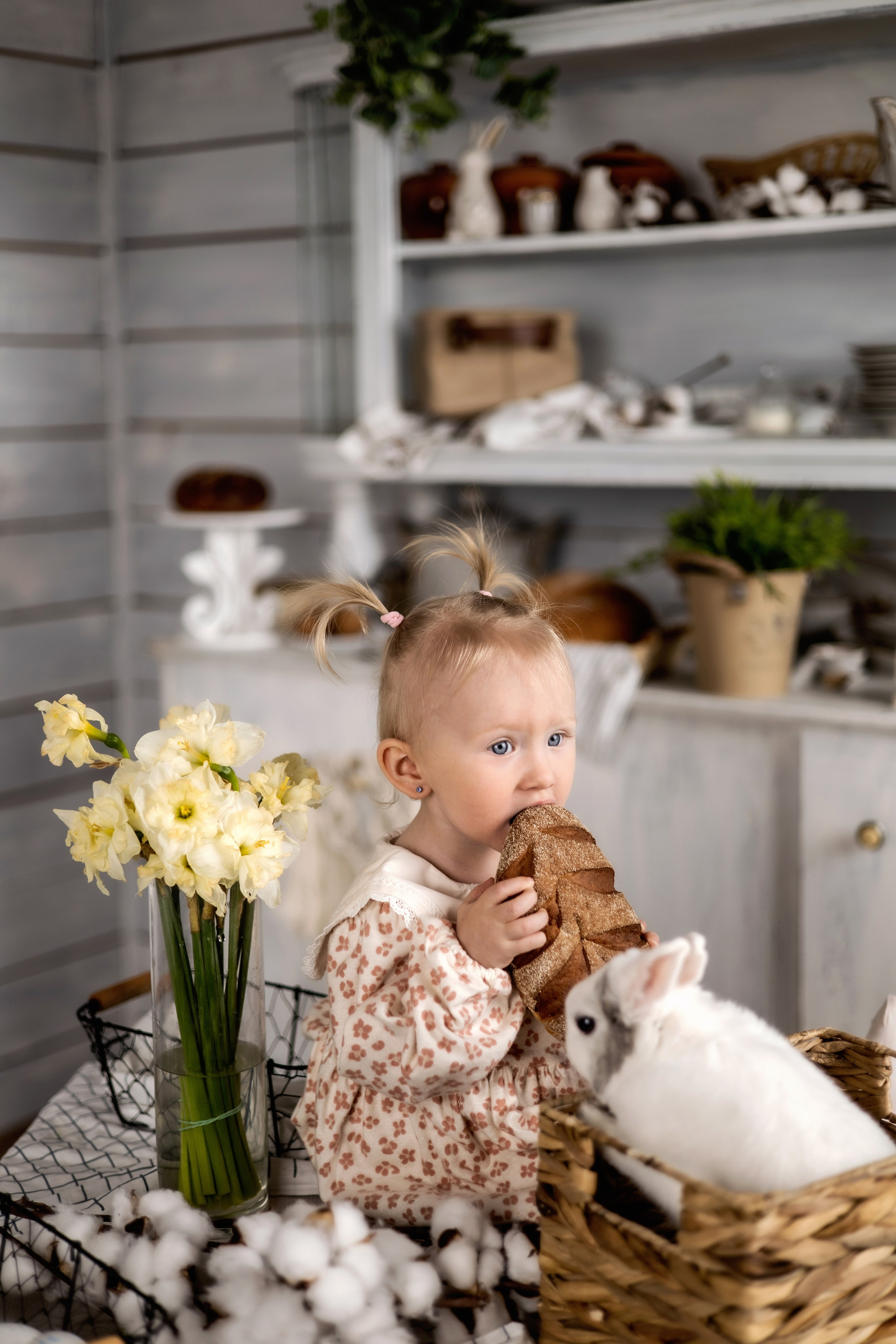 Пасхальный детский фотопроект 2024. Фотограф Надежда Лукьянова