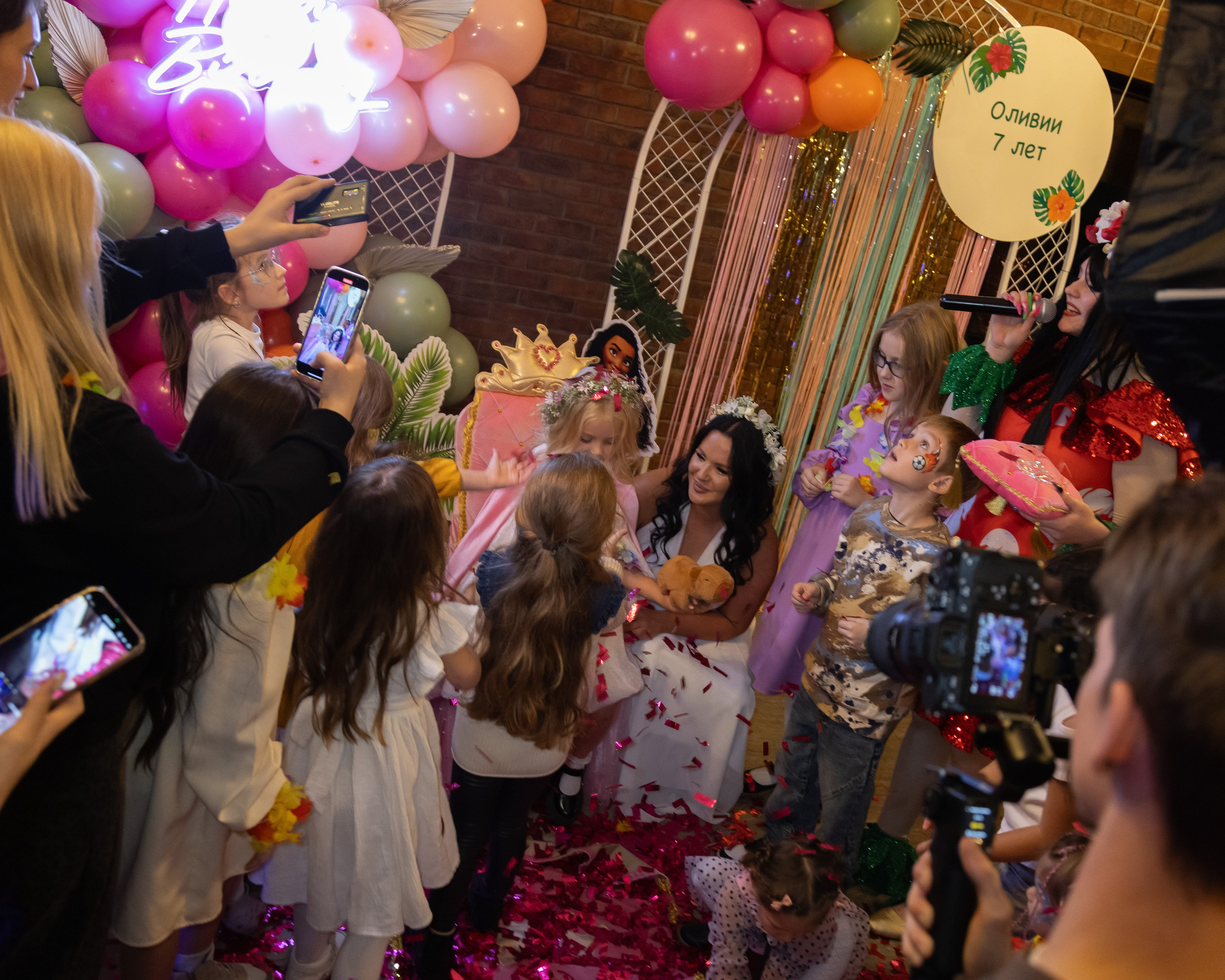 День Рожденья Оливия 7 лет. Портретный Студийный и уличный фотограф Москва. Индивидуальные, Семейные, Беременность, Будуар, Каталог, контент съемки для блога и бизнеса