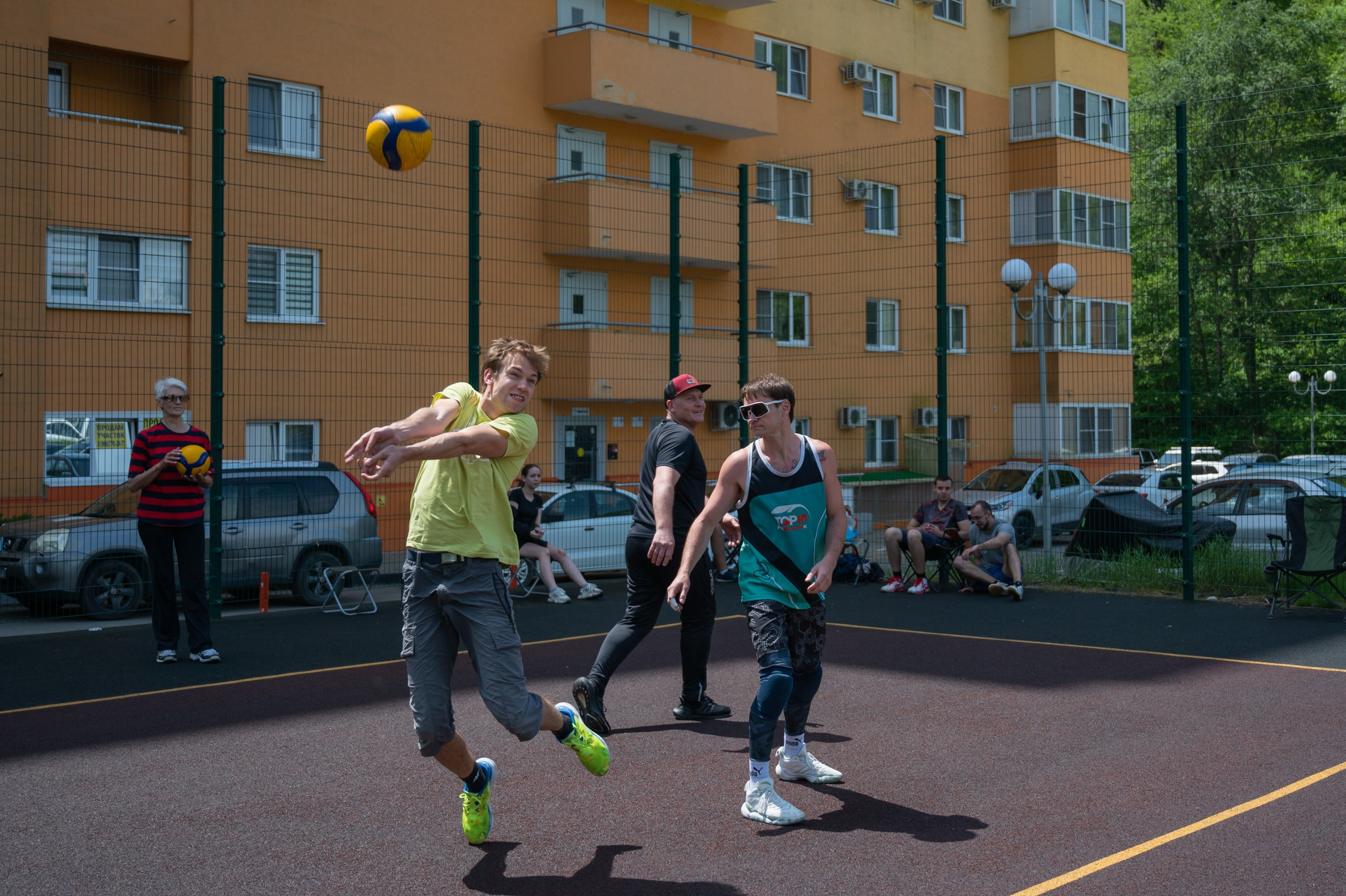 Турнир по Волейболу. Фотографирую счастливых людей в Сочи