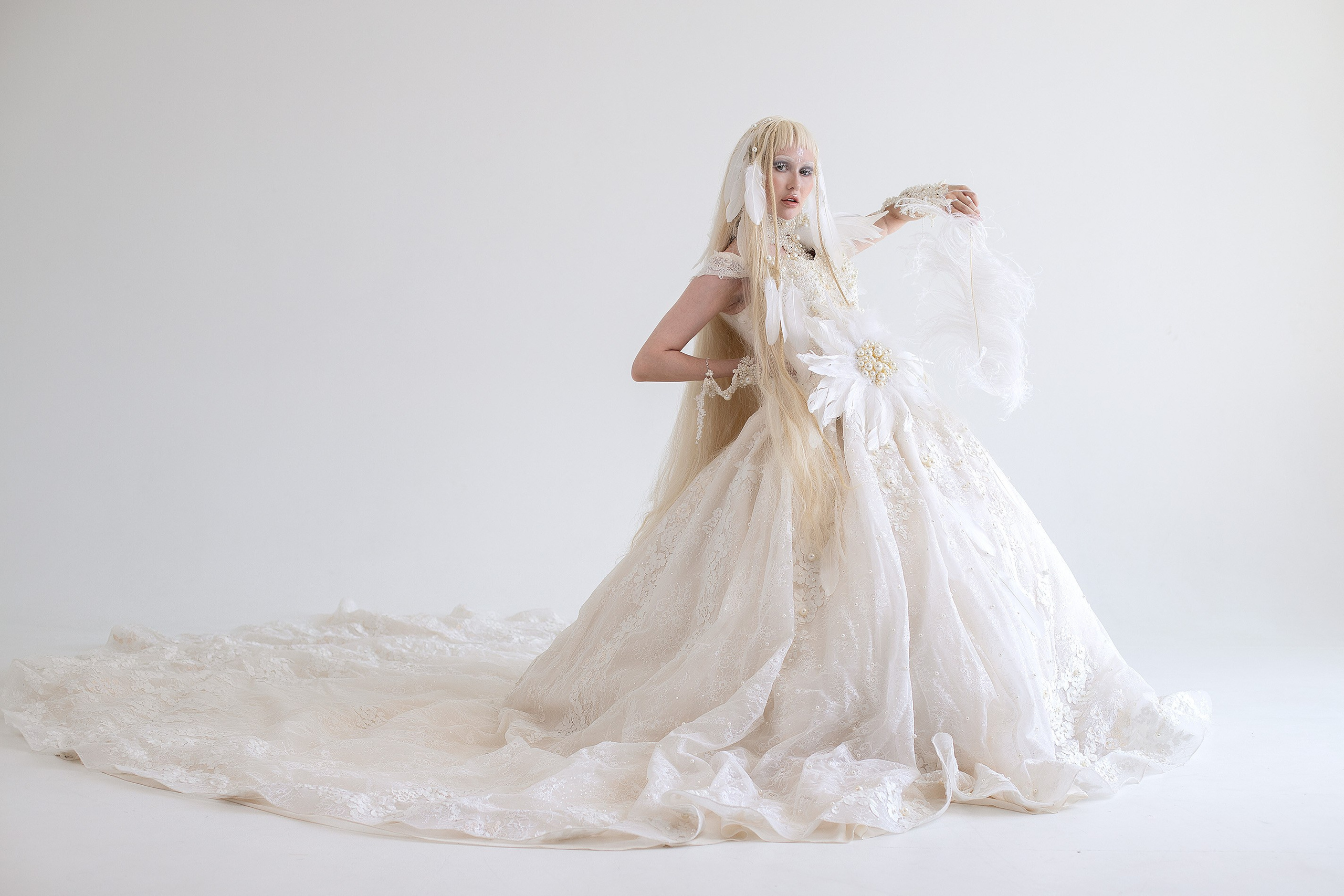 Фотопроект «Жемчужный лебедь». Женский и портретный фотограф Мила Прошина. Краснодаар