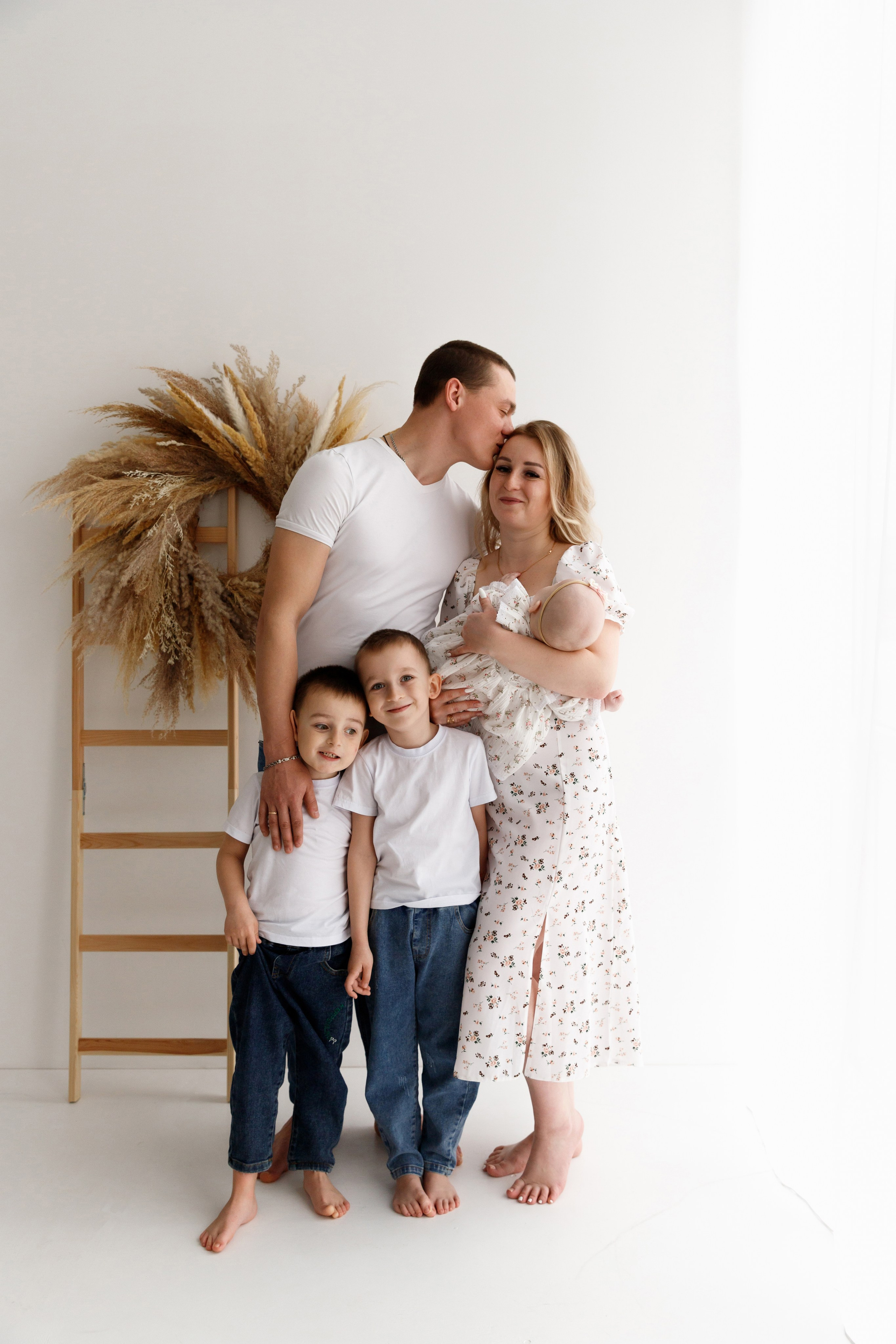 Семейная фотосессия. Фотограф новорожденных Славянск-на-Кубани Куцевольская Екатерина