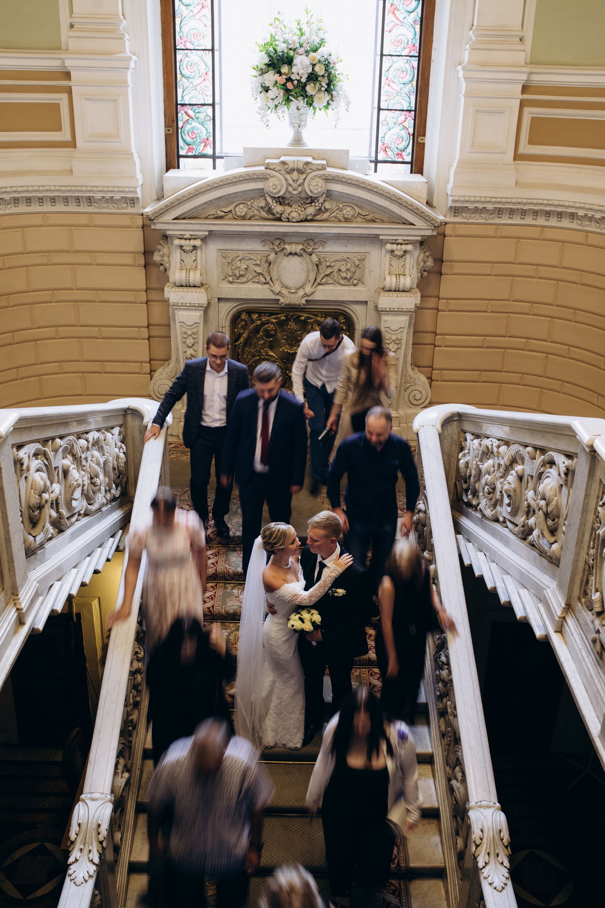 Свадебная регистрация в Загсе на Английской Набережной в Санкт-Петербурге. Фотограф в Санкт-Петербурге Разиля Идиятуллина