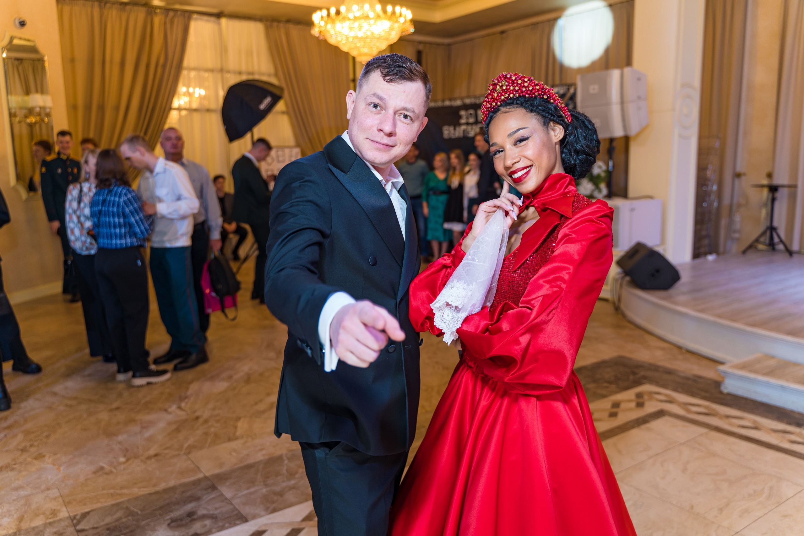 Фотосъемка выпуска военной академии и вручение дипломов