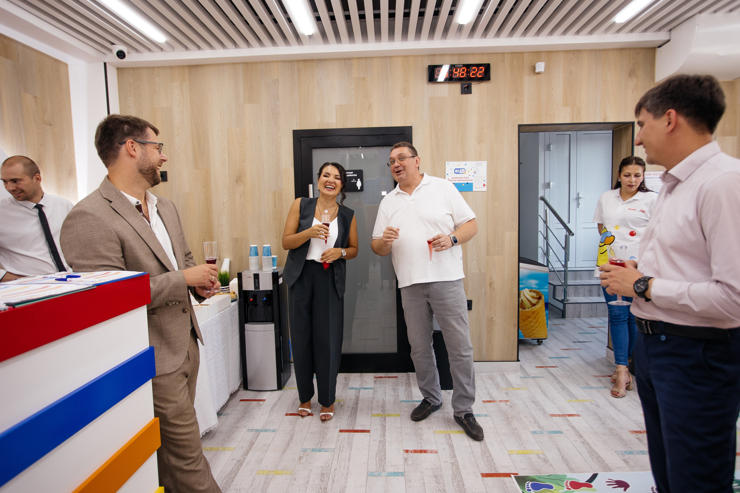 Открытие бассейна. Фотограф в Иркутске