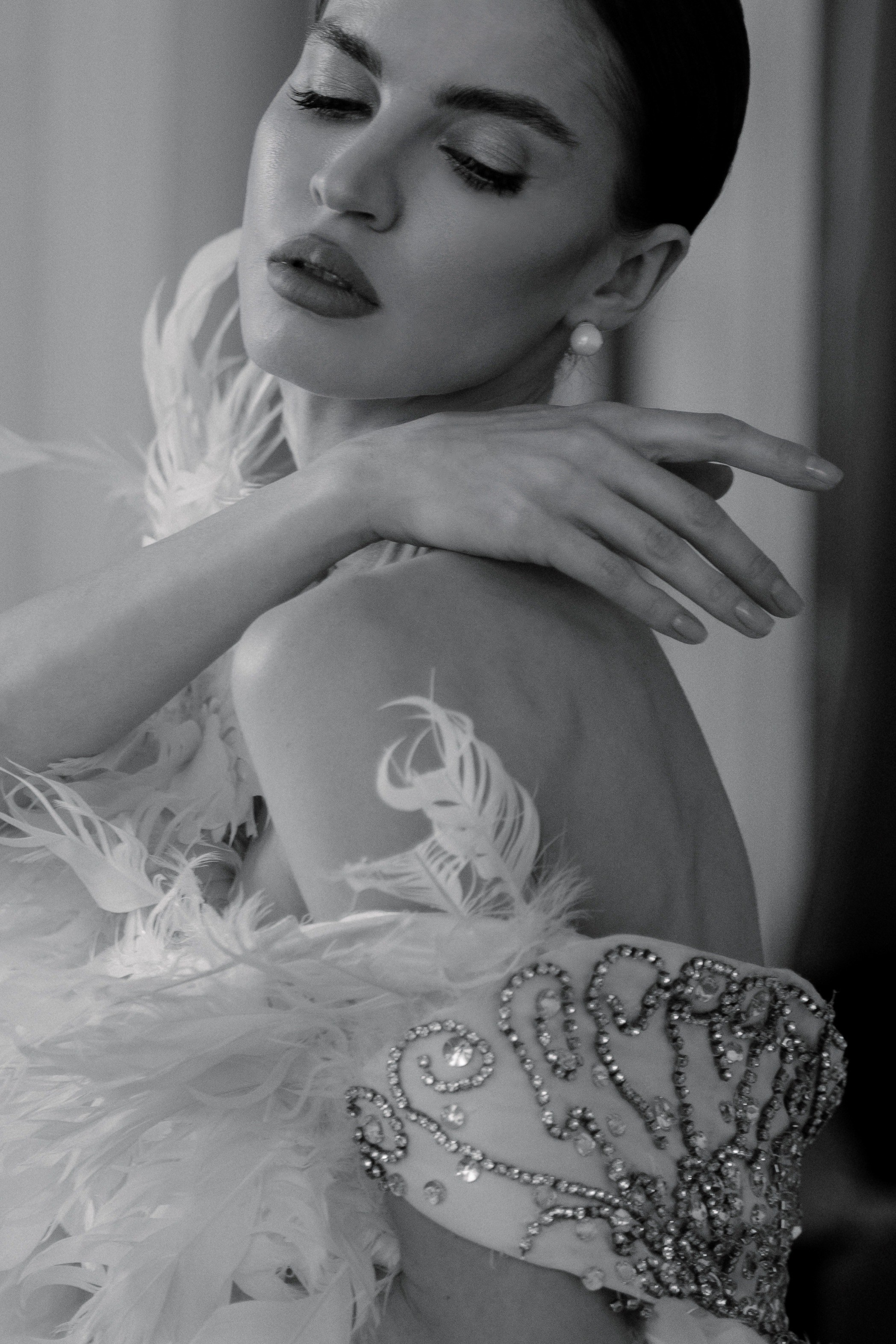 Белый лебедь. Портретный фотограф в Москве