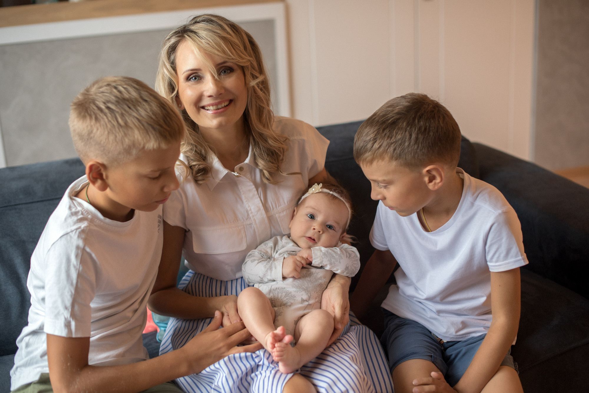 Дети от 3х месяцев и старше. Фотограф новорожденных Санкт-Петербург Екатерина Фадеева