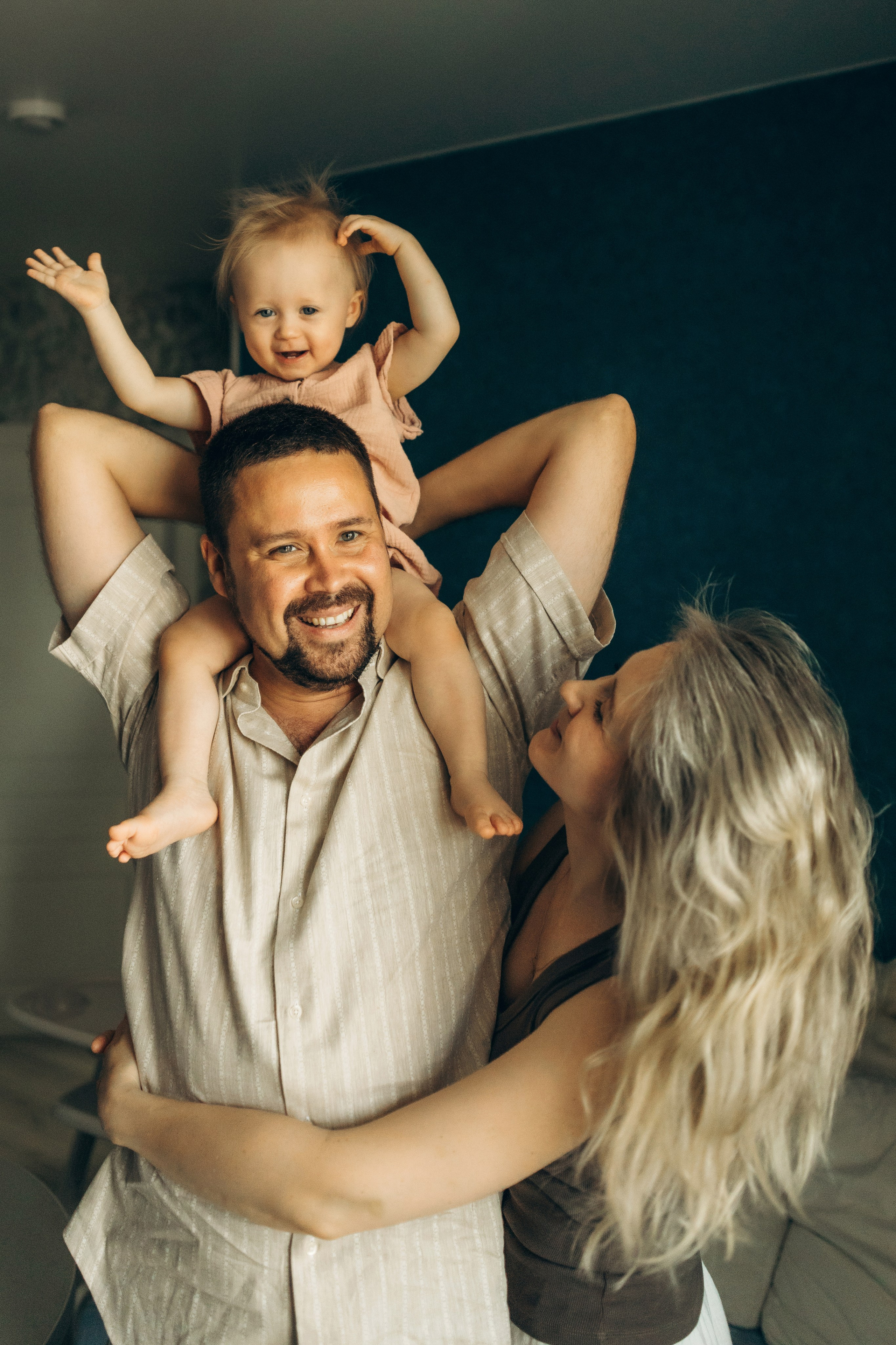 Андрей, Оля, Маша и Аня. Семейный фотограф и детский фотограф в Волгограде Алеся Бутакова — дет