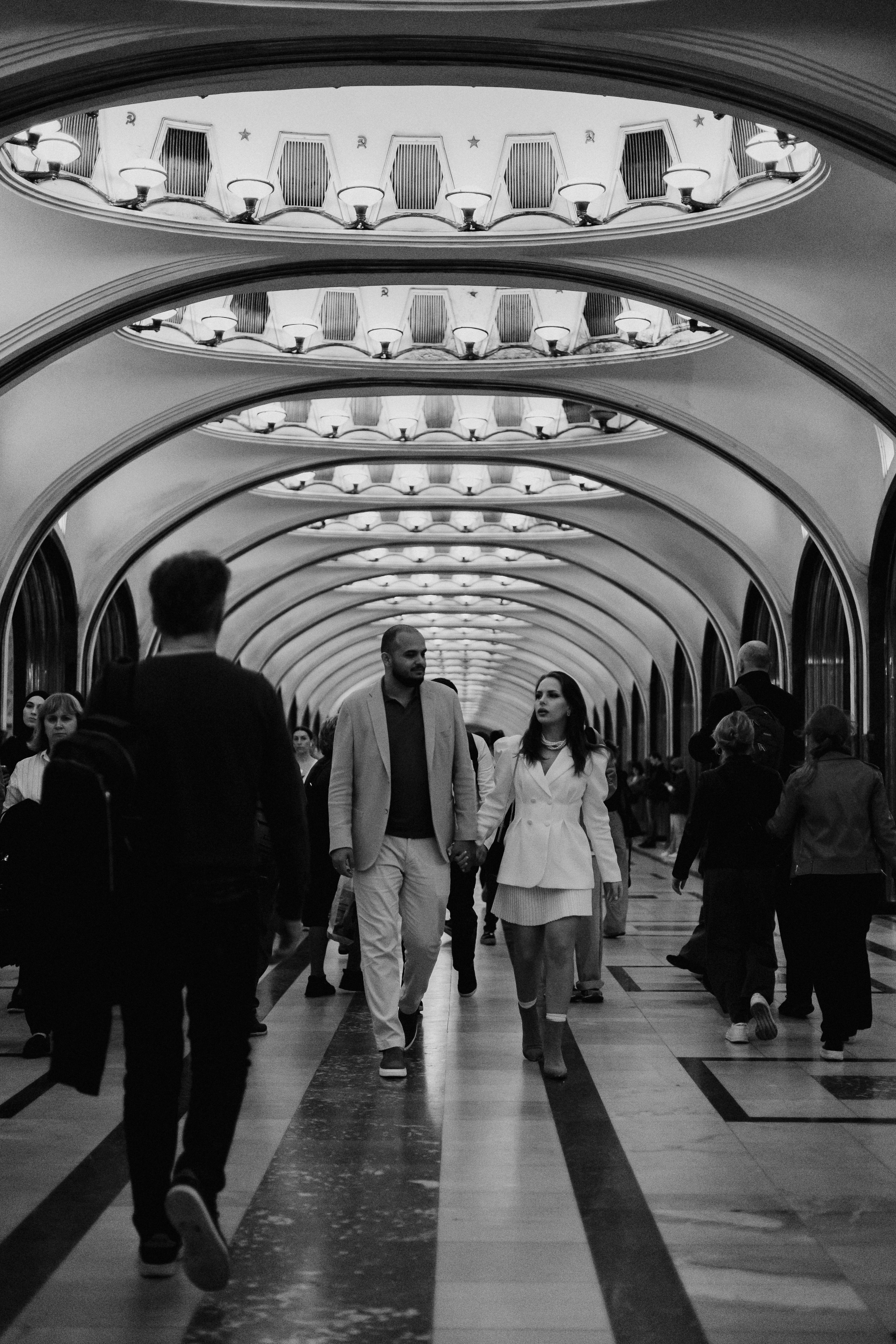 Анастасия и Мостафа (библиотека + прогулка). Фотограф в Москве Екатерина Потапова