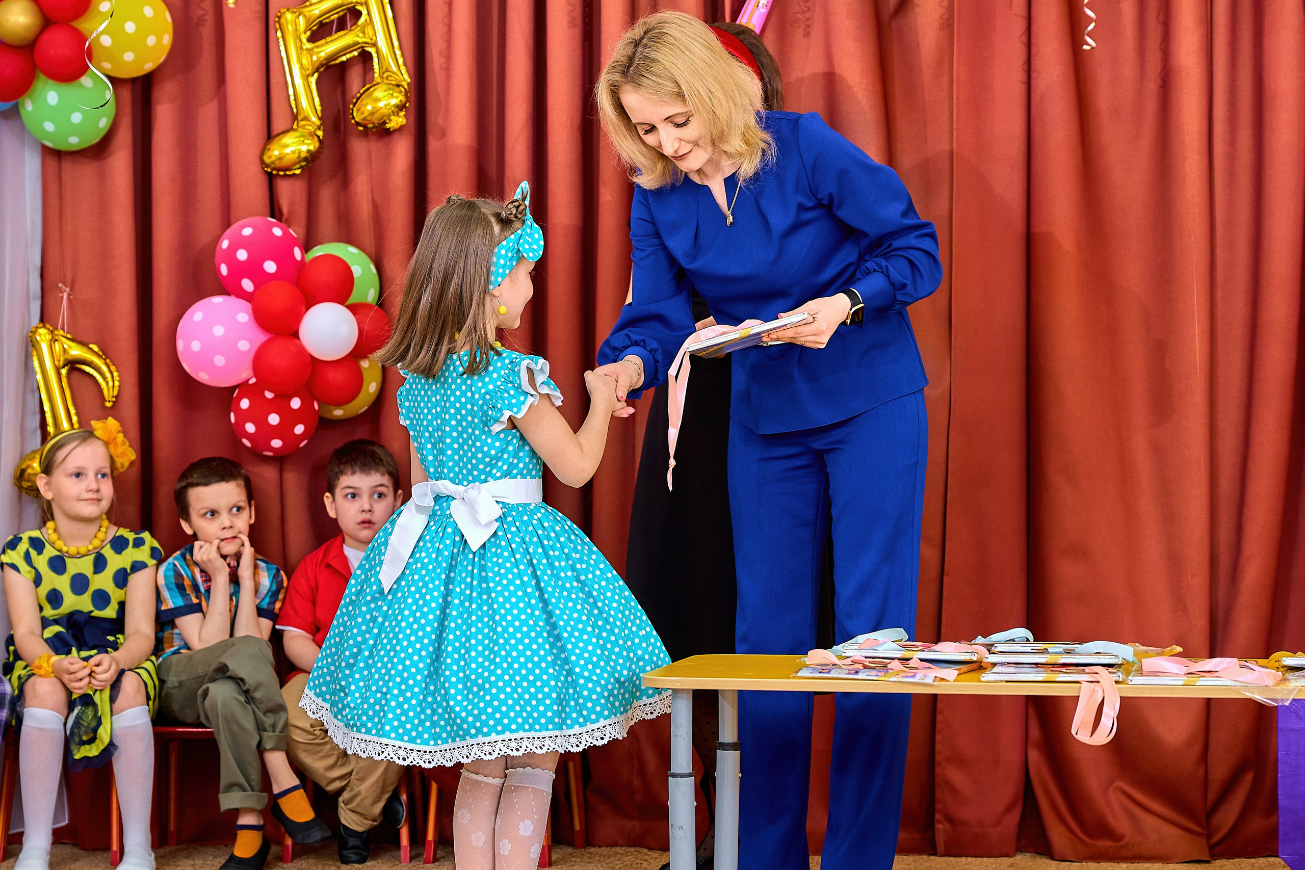Фотосъёмка выпускного утренника в детском саду. Выпускные альбомы в Москве фотограф Алина Пащук
