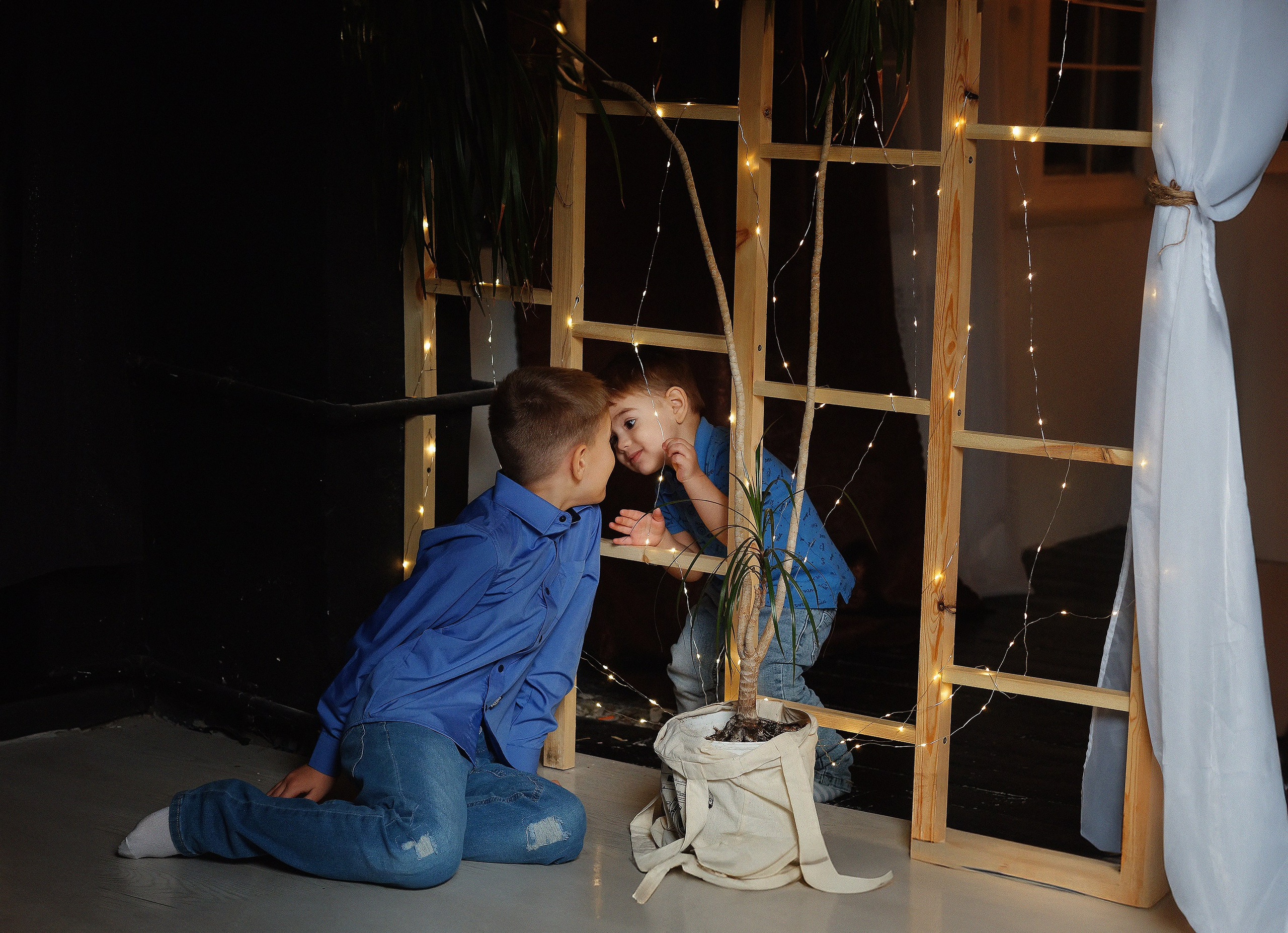 Семейная съёмка в студии. Семейный фотограф г. Новокузнецк Юлия Машникова