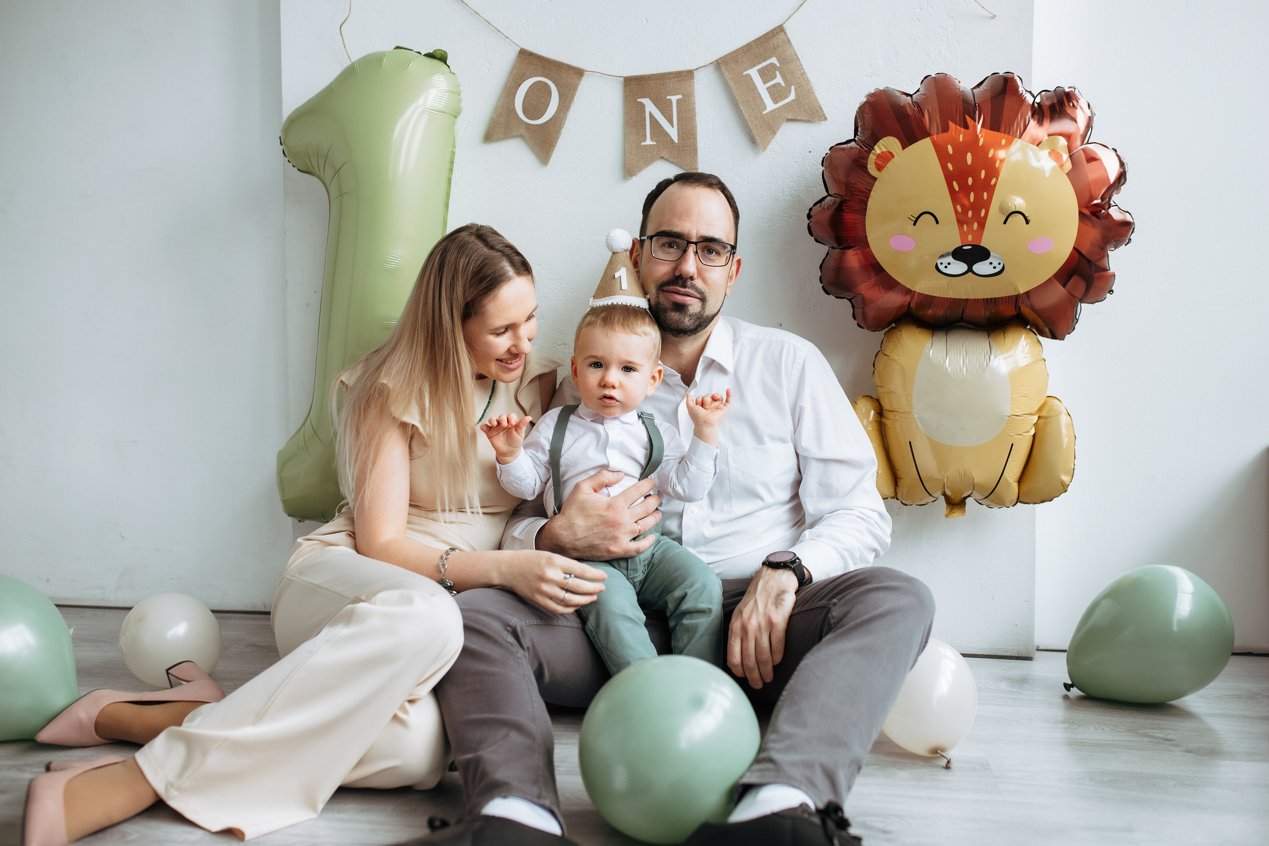 Лев годик. Семейный фотограф в Санкт-Петербурге Ирина Иванова