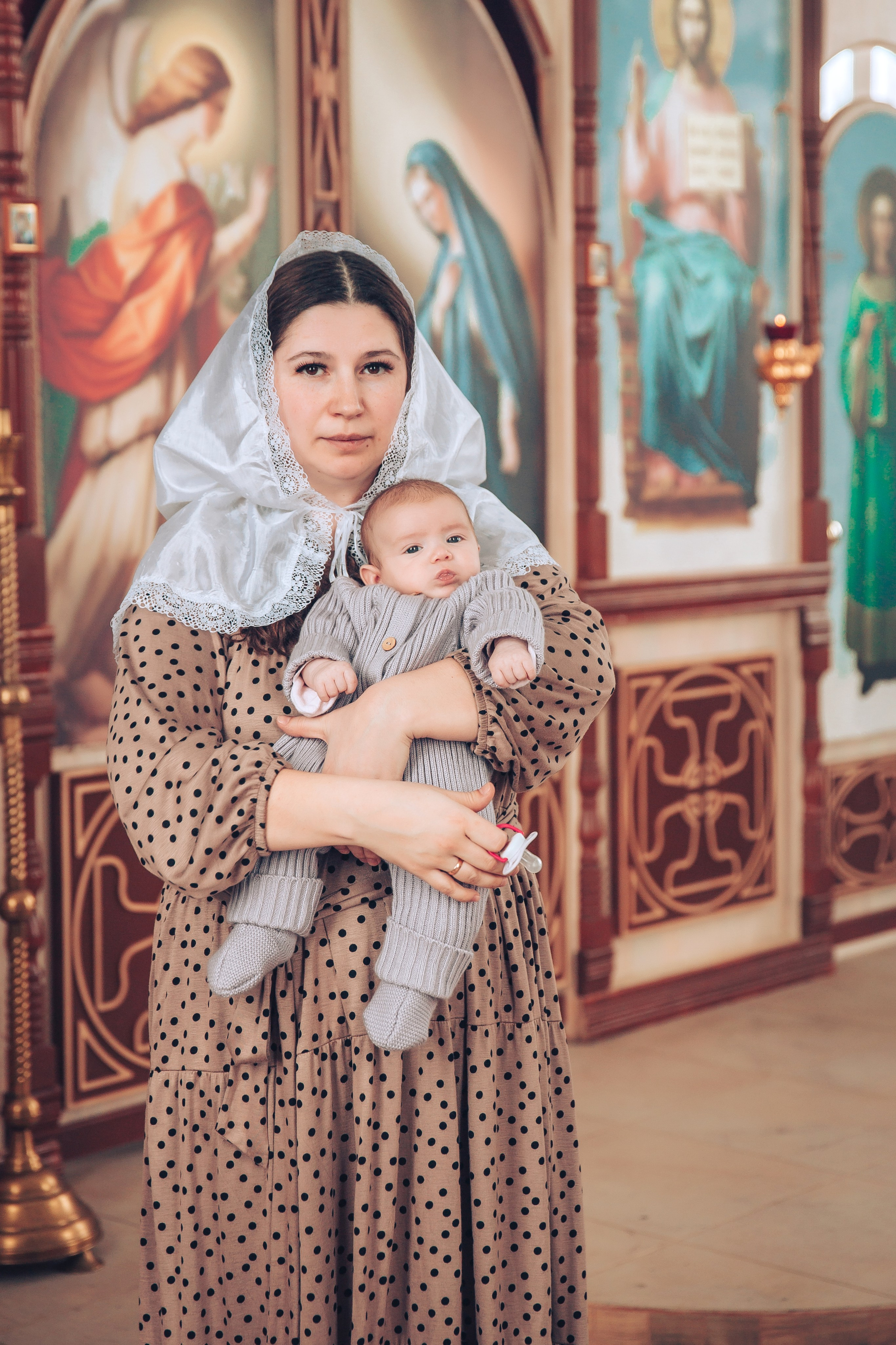 Крещение Анастасии. Школьный и детский фотограф Старожилово