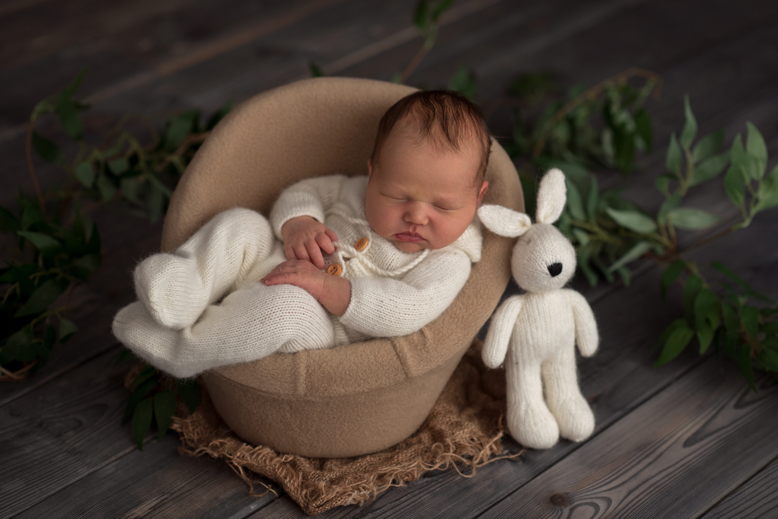 Новорожденные. Фотограф Мария Усманова, Казань